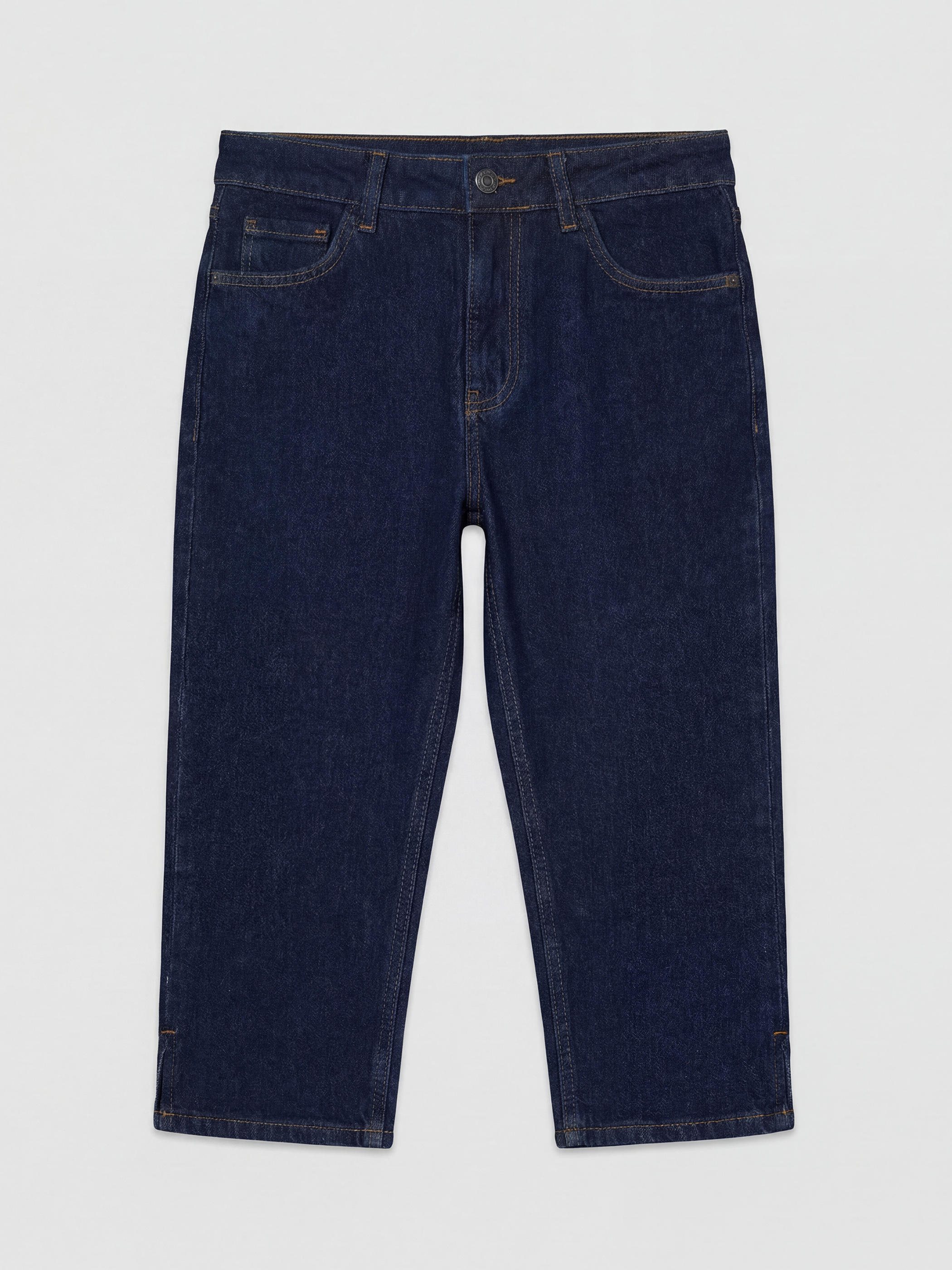 LCW Jeans Dar Fit Kadın Jean Kapri görsel 5