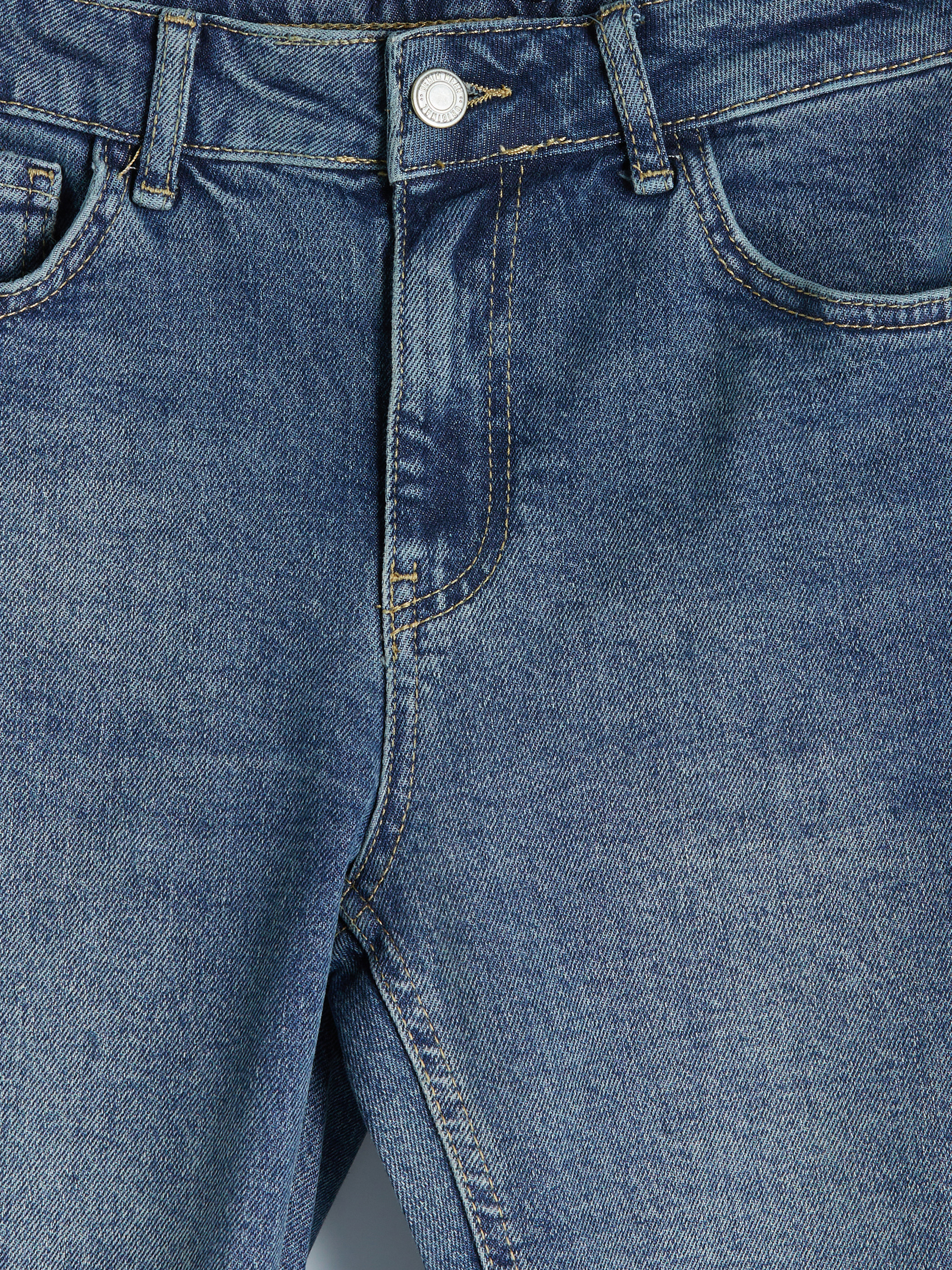 LCW Jeans Dar Fit Kadın Jean Kapri görsel 6