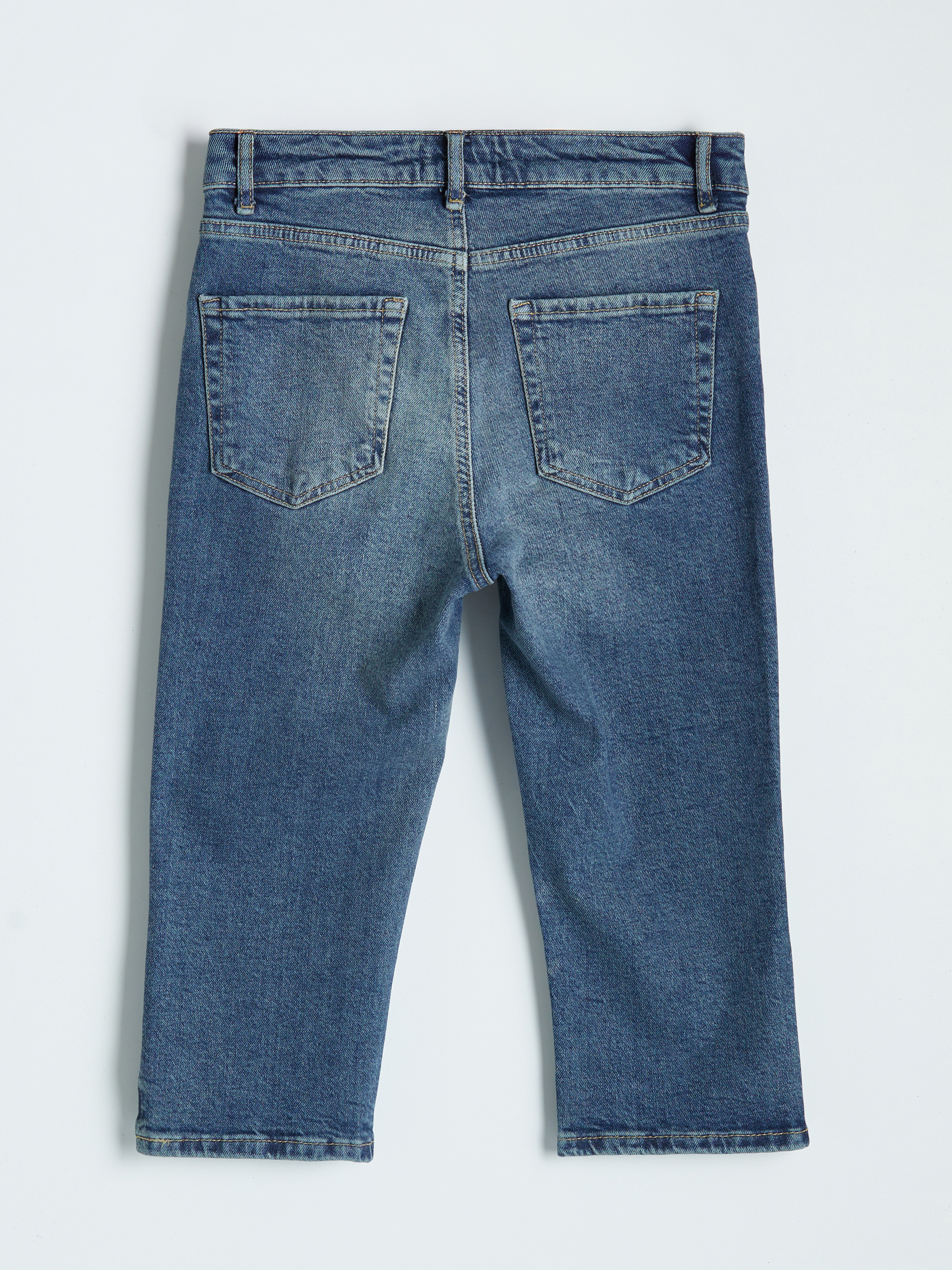 LCW Jeans Dar Fit Kadın Jean Kapri görsel 7