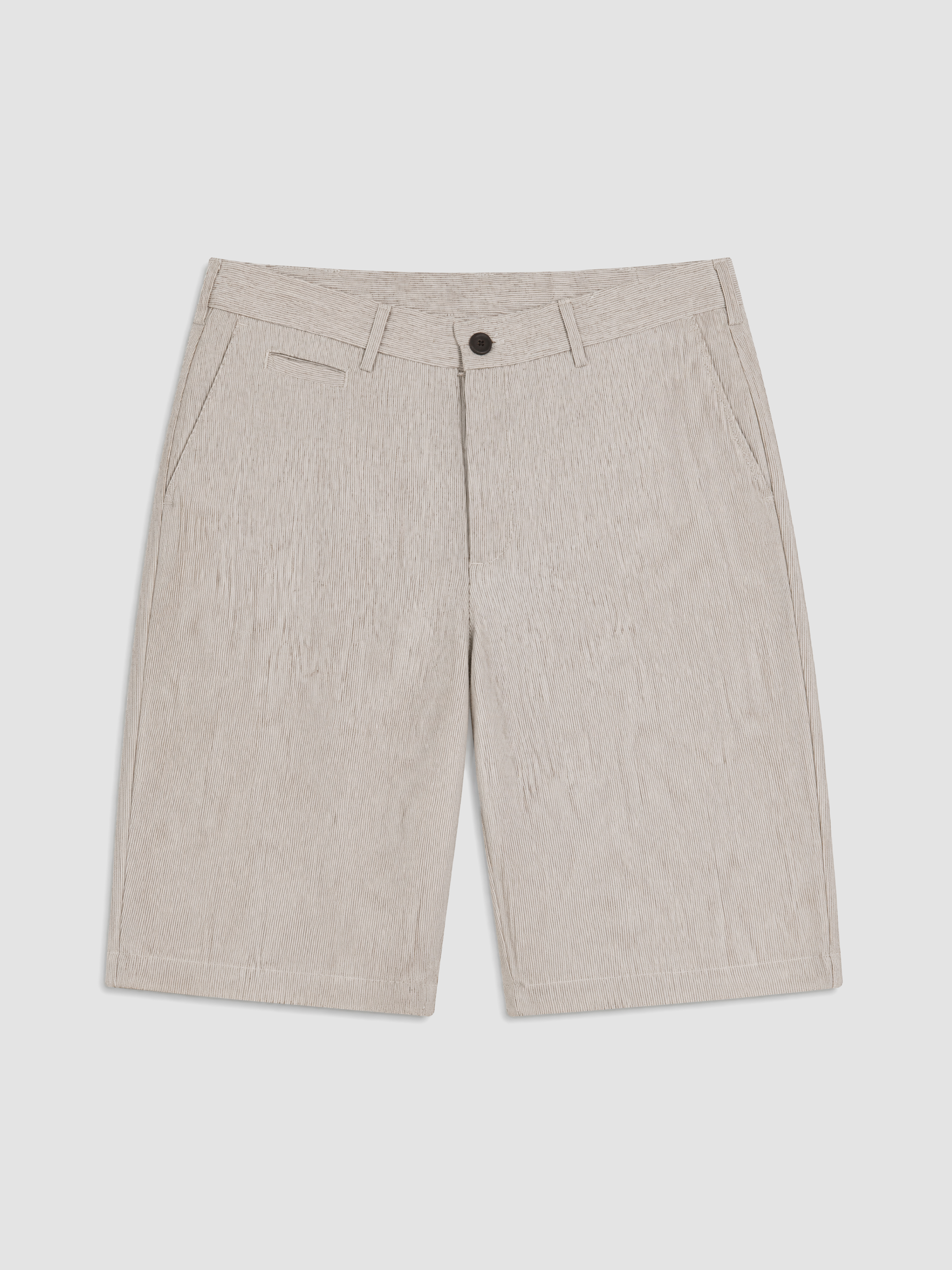 SOUTHBLUE Regular Fit Keten Karışımlı Erkek Şort görsel 5