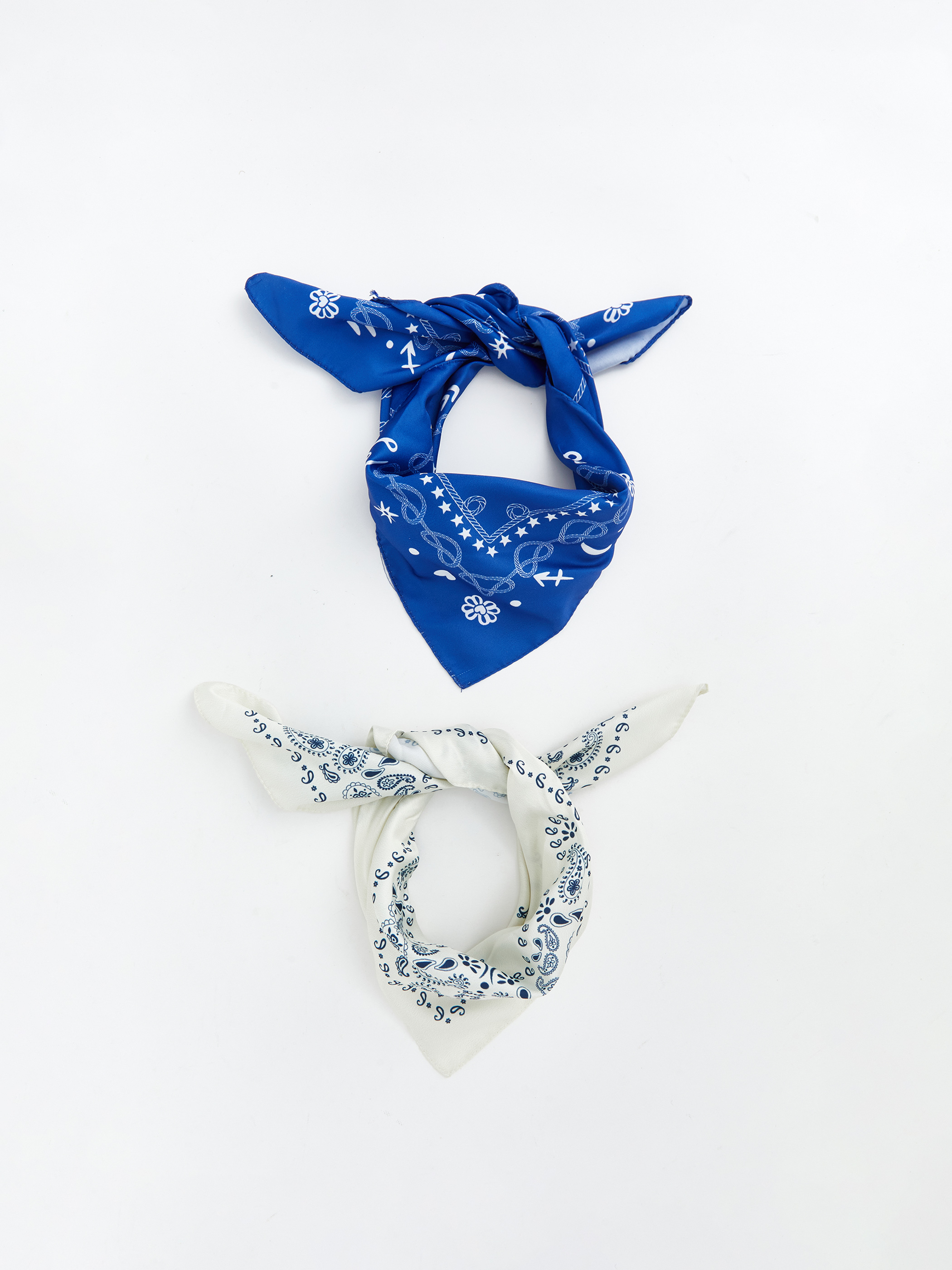 LCW ACCESSORIES Desenli Kadın Bandana 2'li
