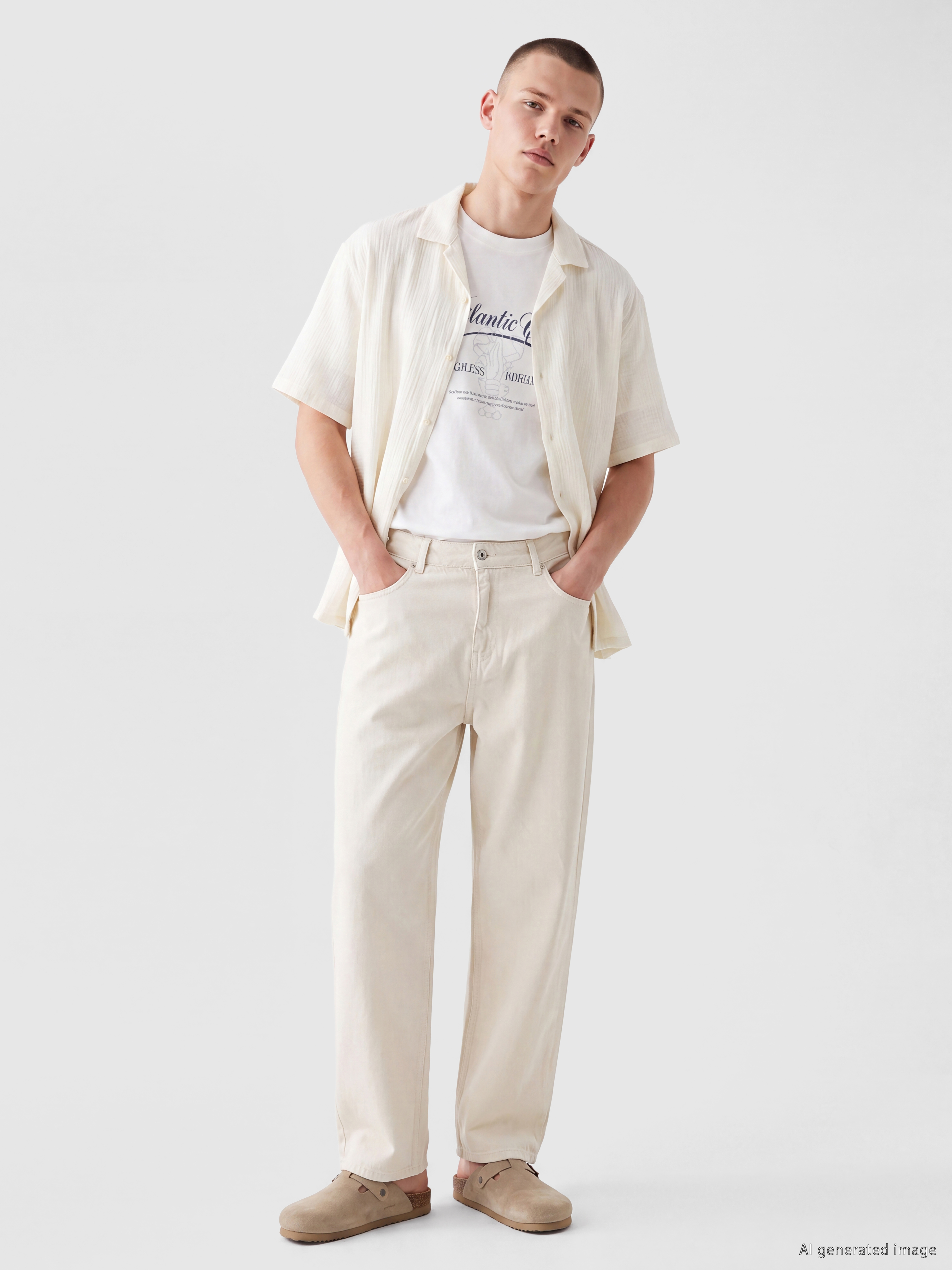 XSIDE Relax Fit Gabardin Erkek Pantolon görsel 2