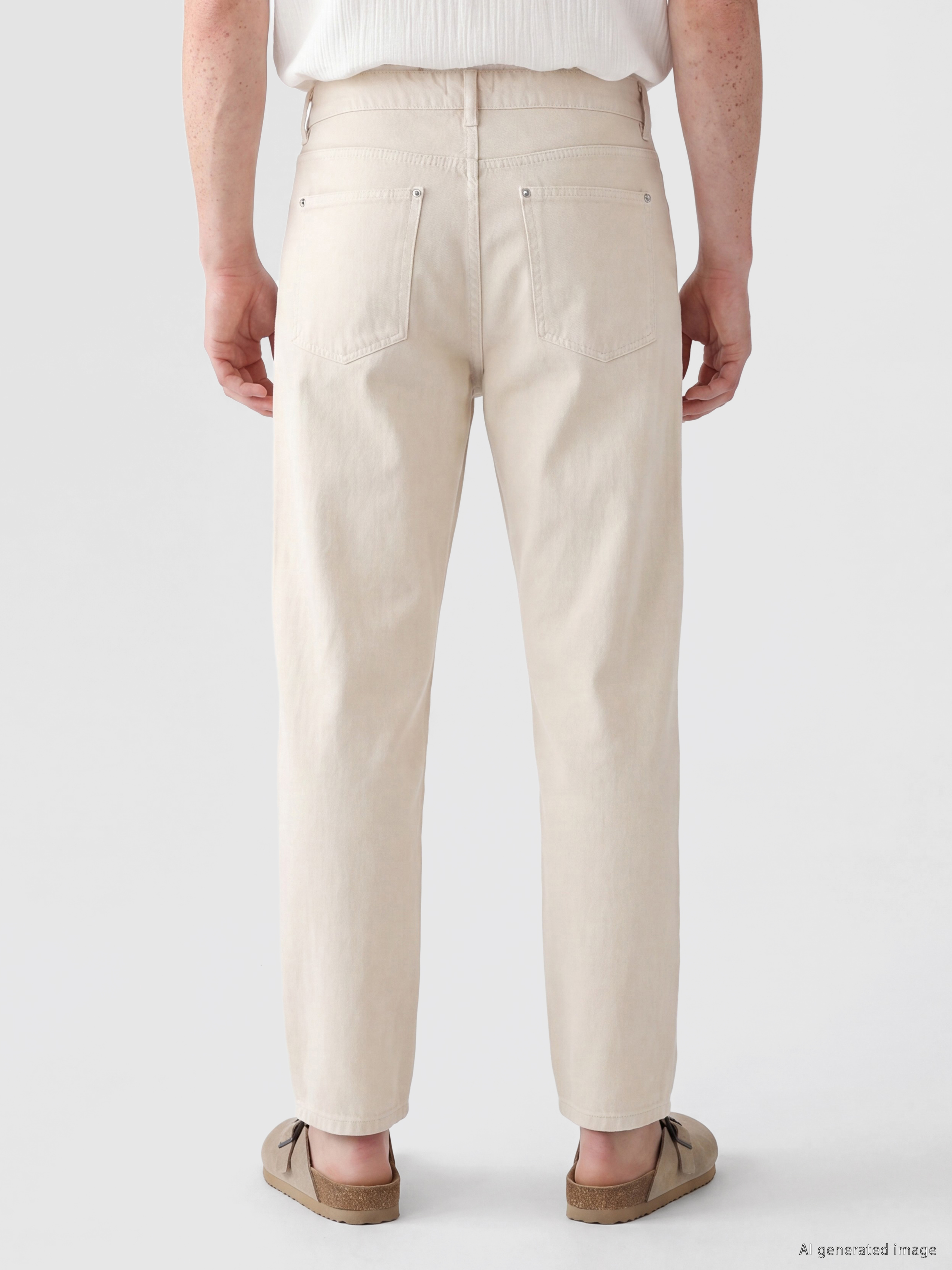 XSIDE Relax Fit Gabardin Erkek Pantolon görsel 4