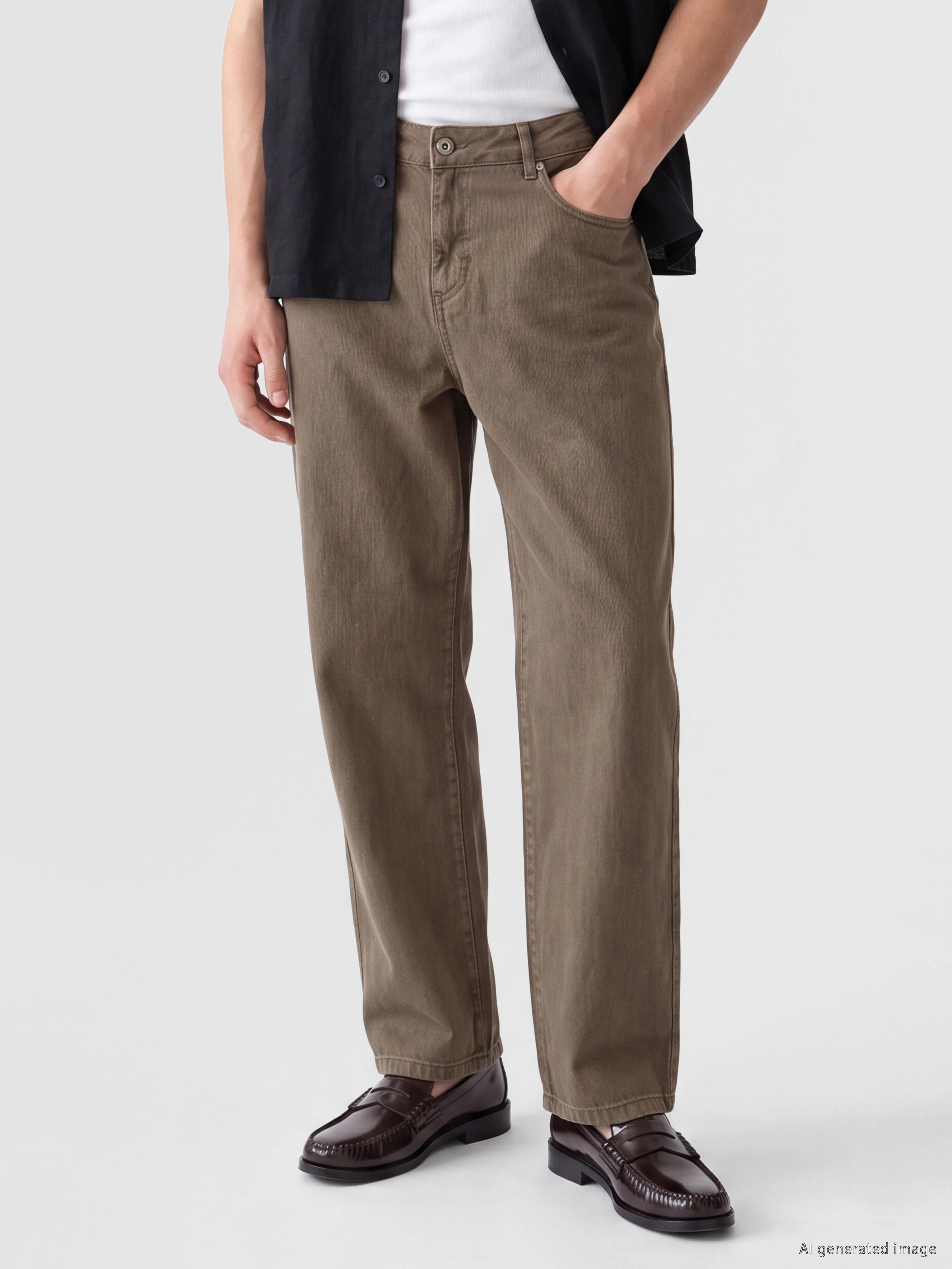 XSIDE Relax Fit Gabardin Erkek Pantolon