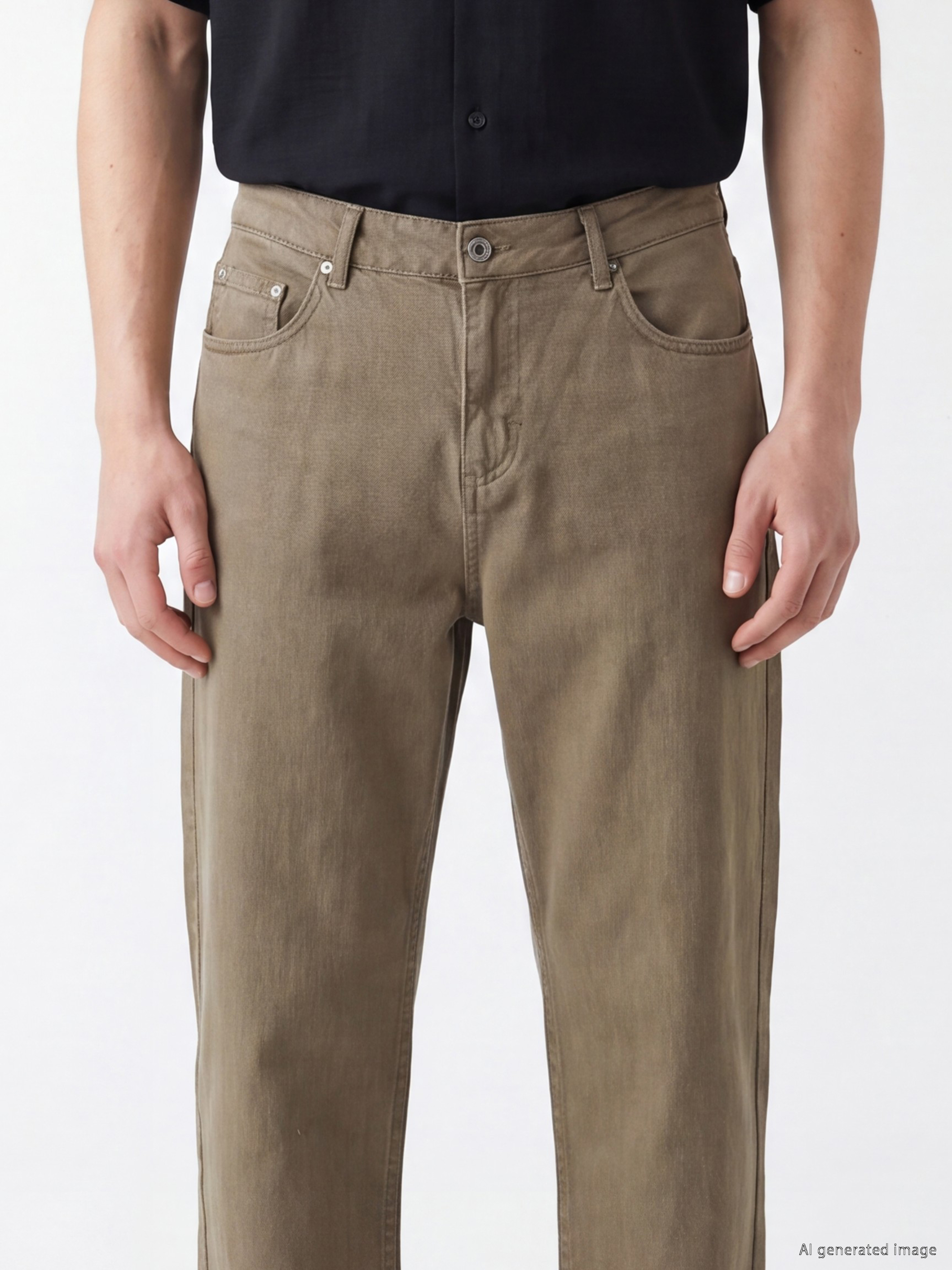 XSIDE Relax Fit Gabardin Erkek Pantolon görsel 3