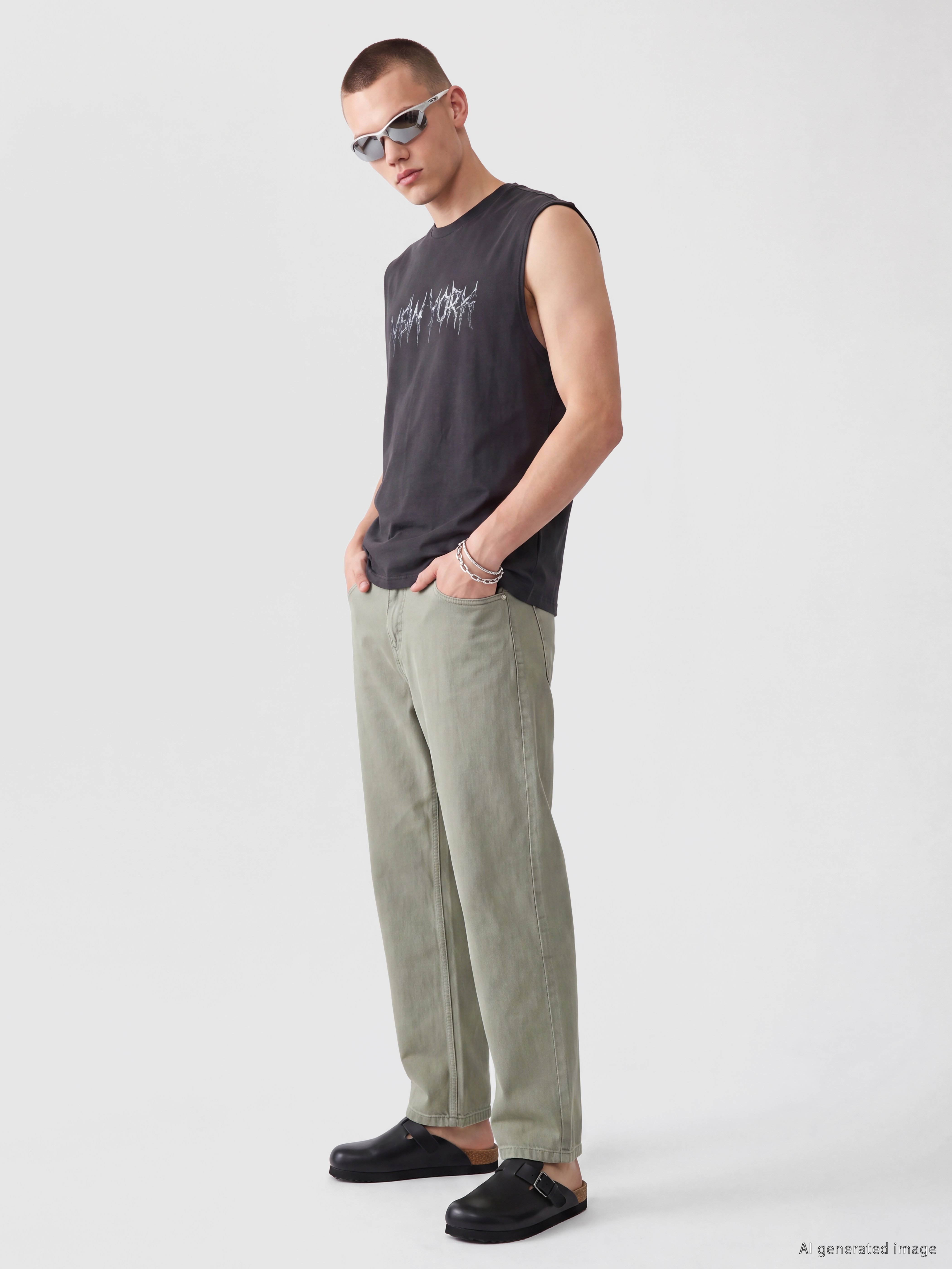 XSIDE Relax Fit Gabardin Erkek Pantolon görsel 2