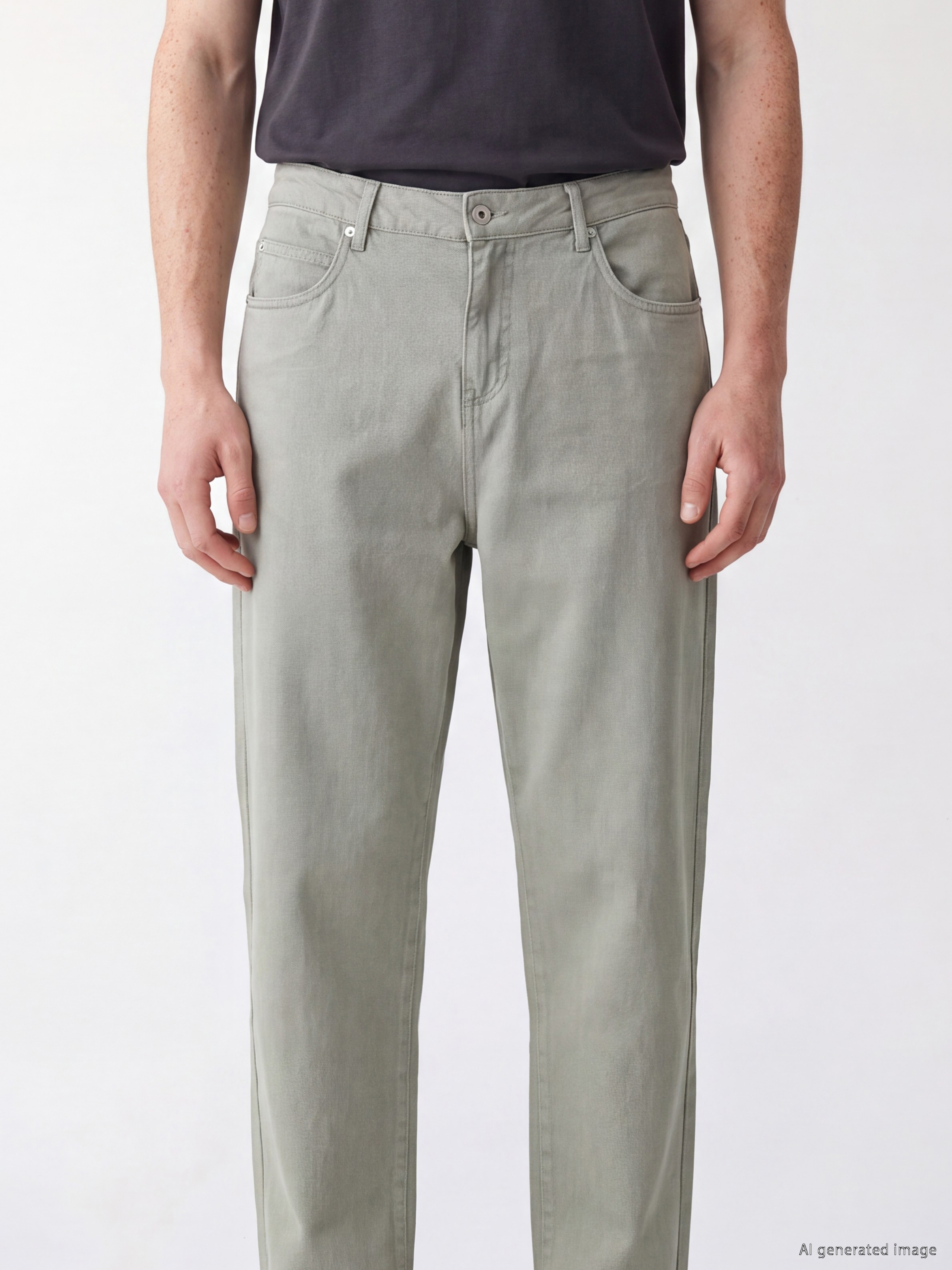 XSIDE Relax Fit Gabardin Erkek Pantolon görsel 3