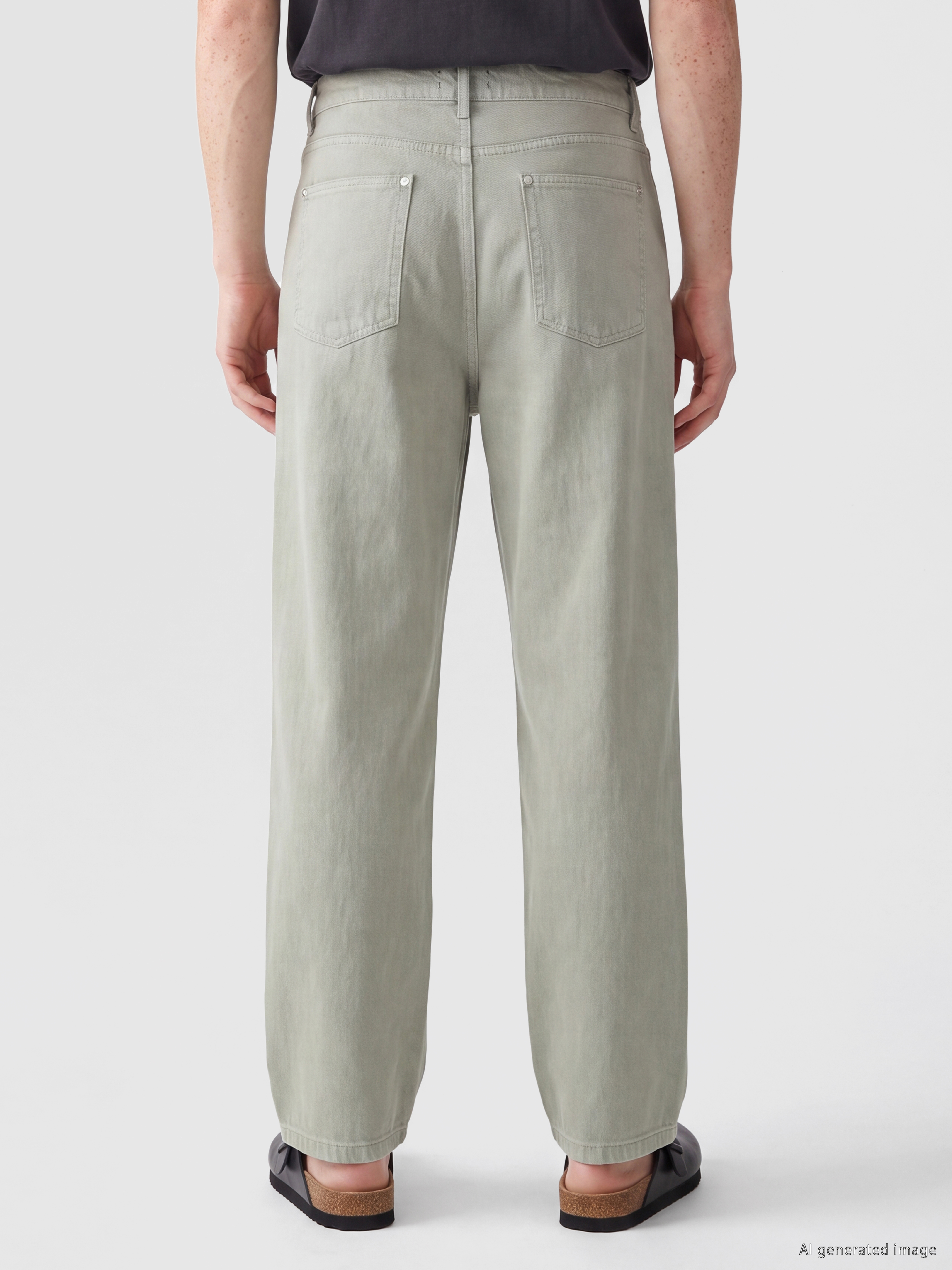 XSIDE Relax Fit Gabardin Erkek Pantolon görsel 4
