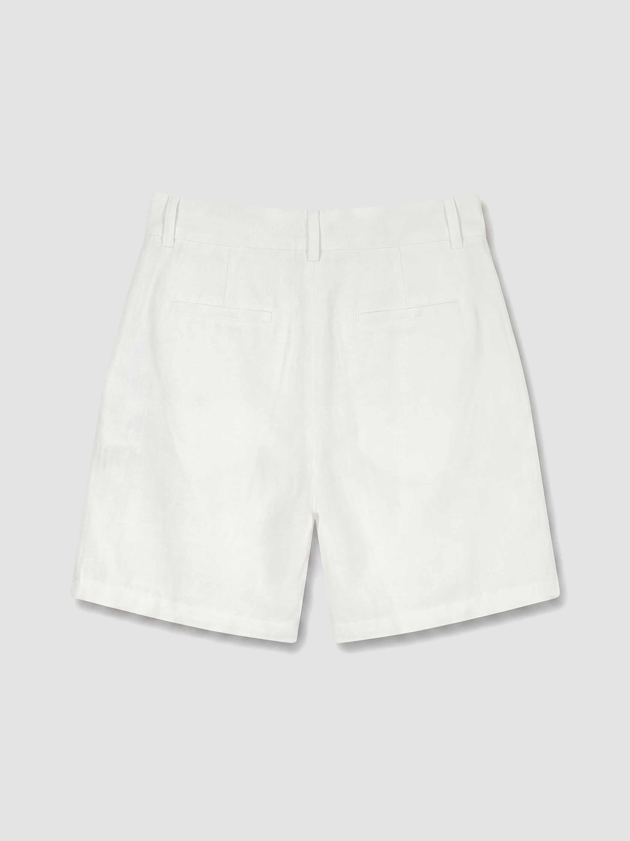 LCW Vision Loose Fit Pileli Kadın Şort görsel 7