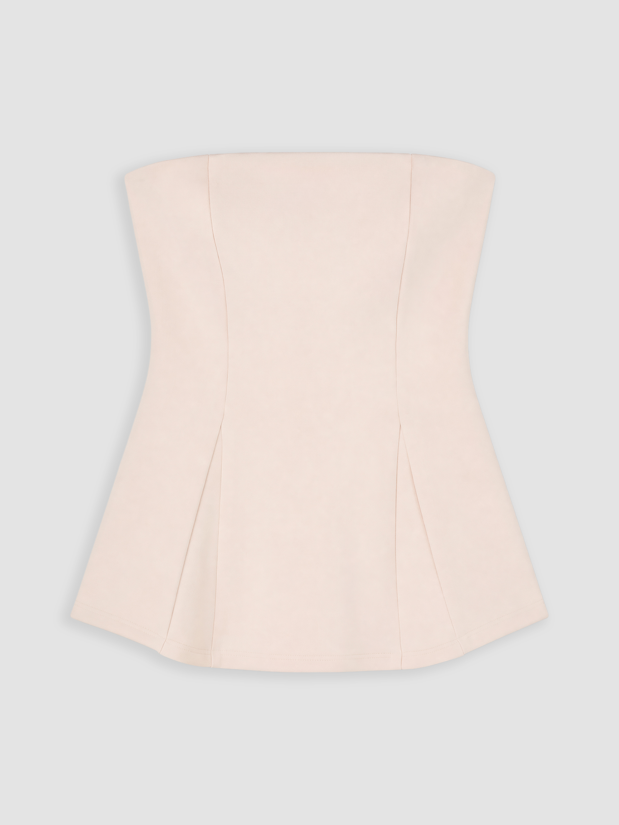 LCW Vision Straplez Yaka Peplum Korse Bluz görsel 5