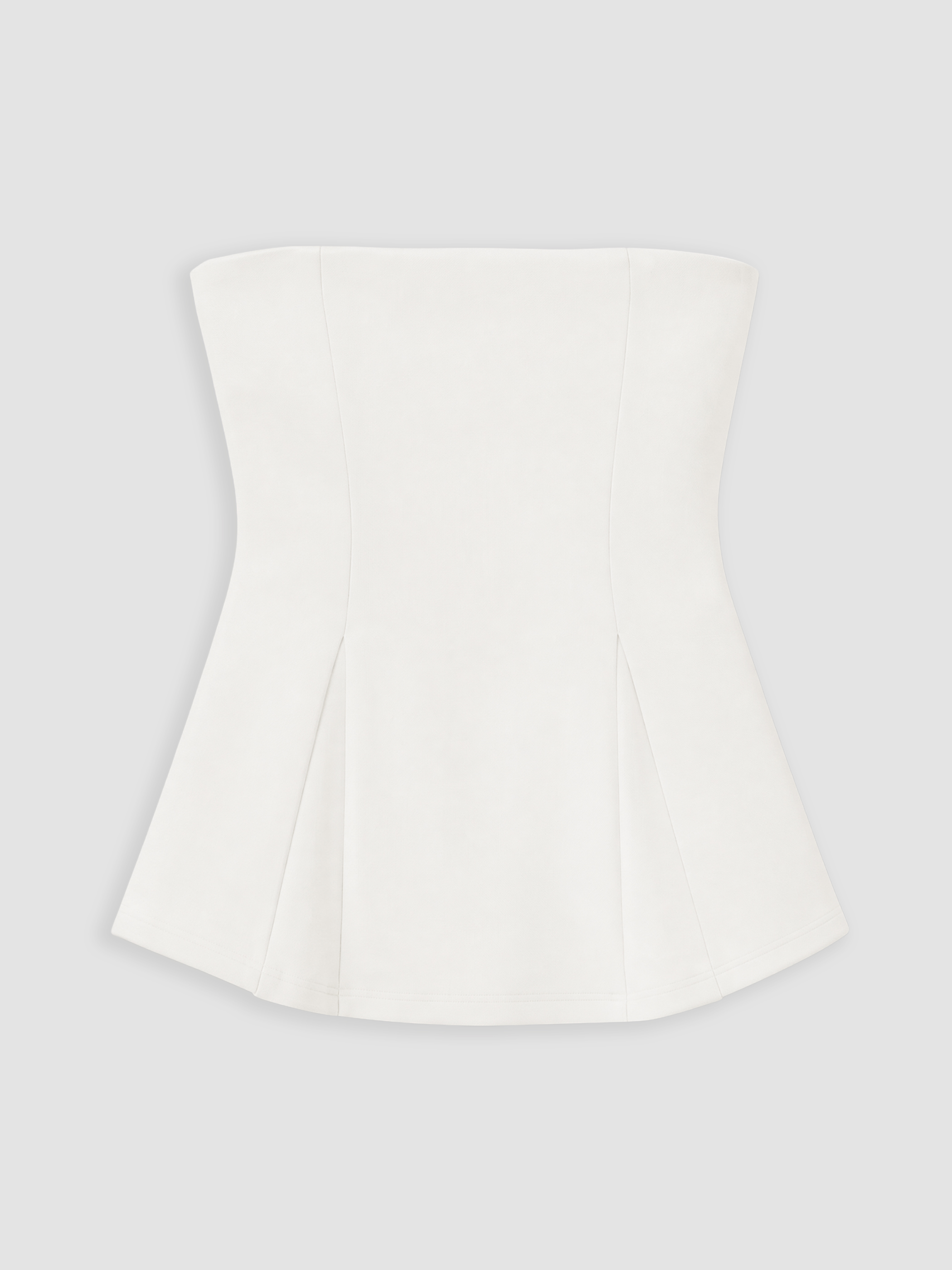 LCW Vision Straplez Yaka Peplum Korse Bluz görsel 6