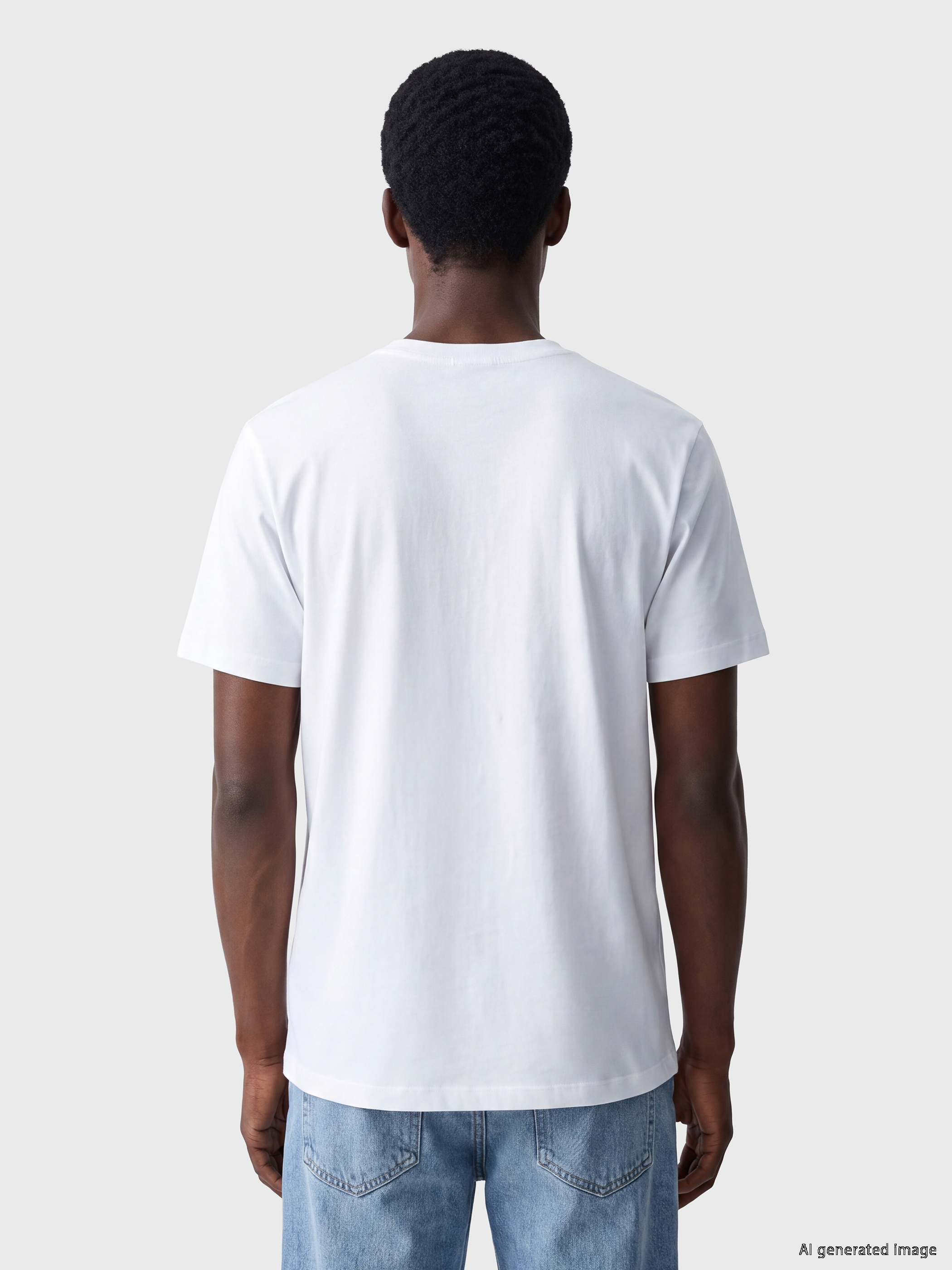 XSIDE 3'lü Süper Slim Fit Esnek Kumaş Tişört / 01 görsel 5