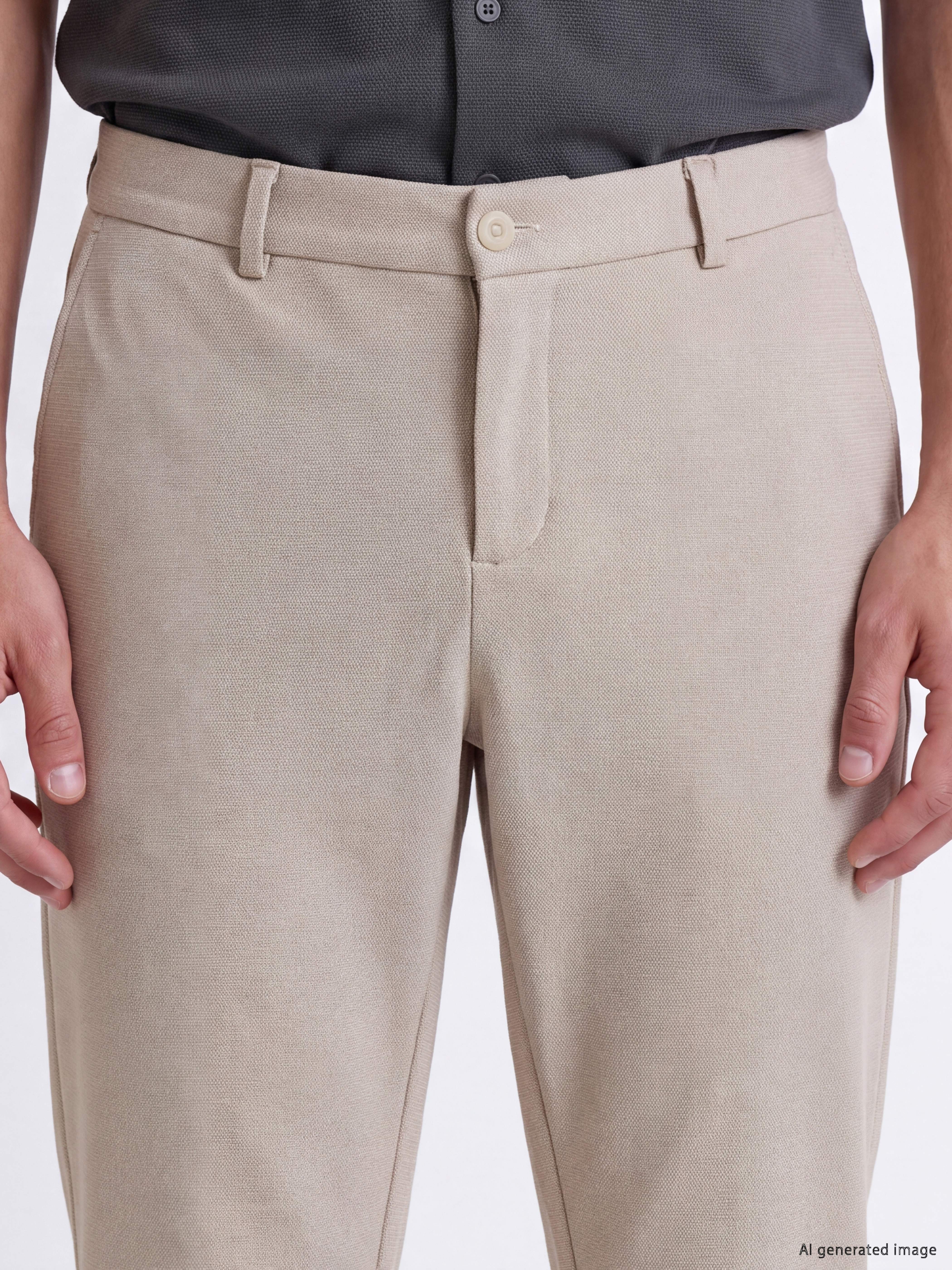LCW Vision Slim Fit Gabardin Erkek Pantolon görsel 3