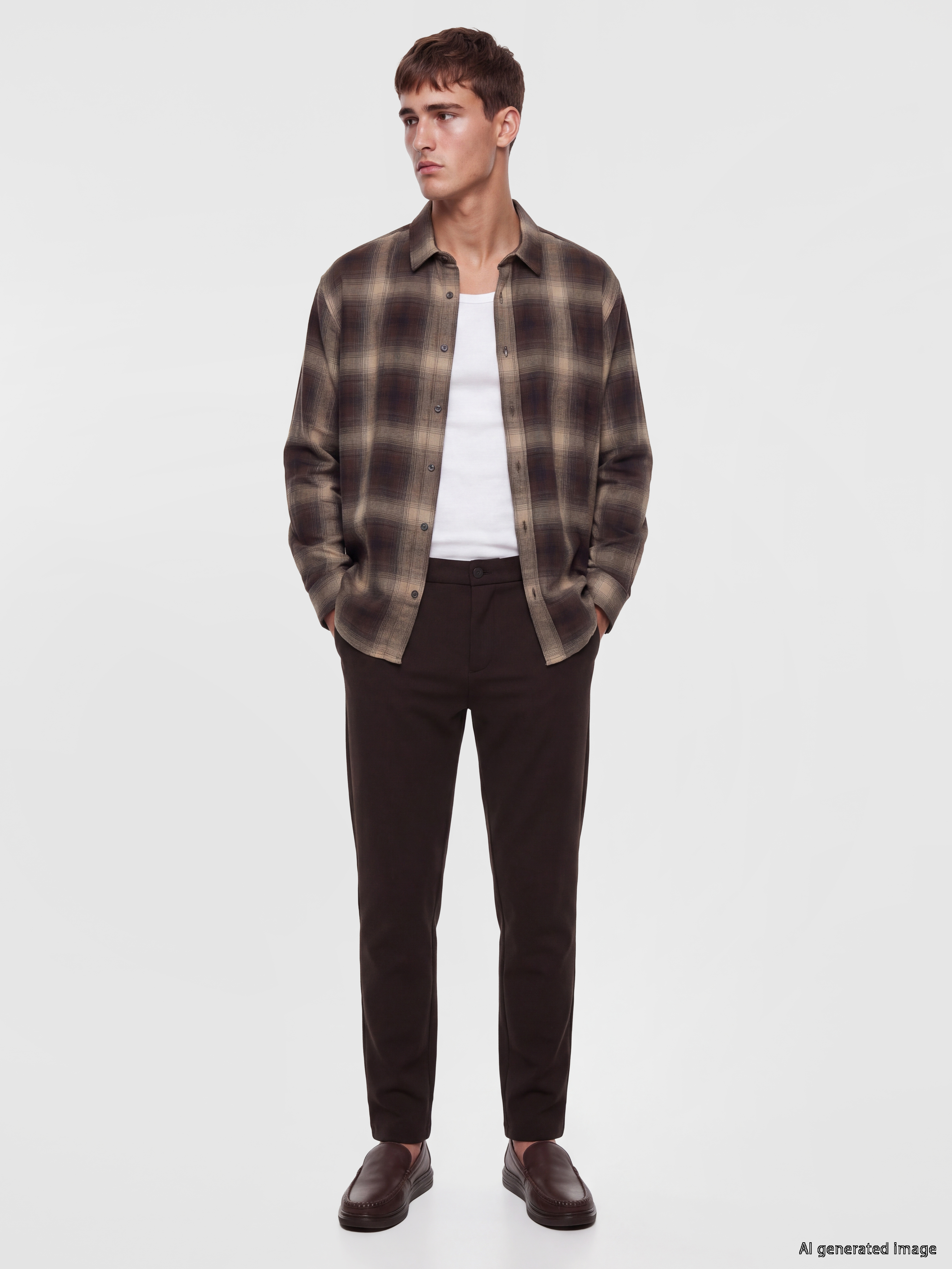 LCW Vision Slim Fit Gabardin Erkek Pantolon