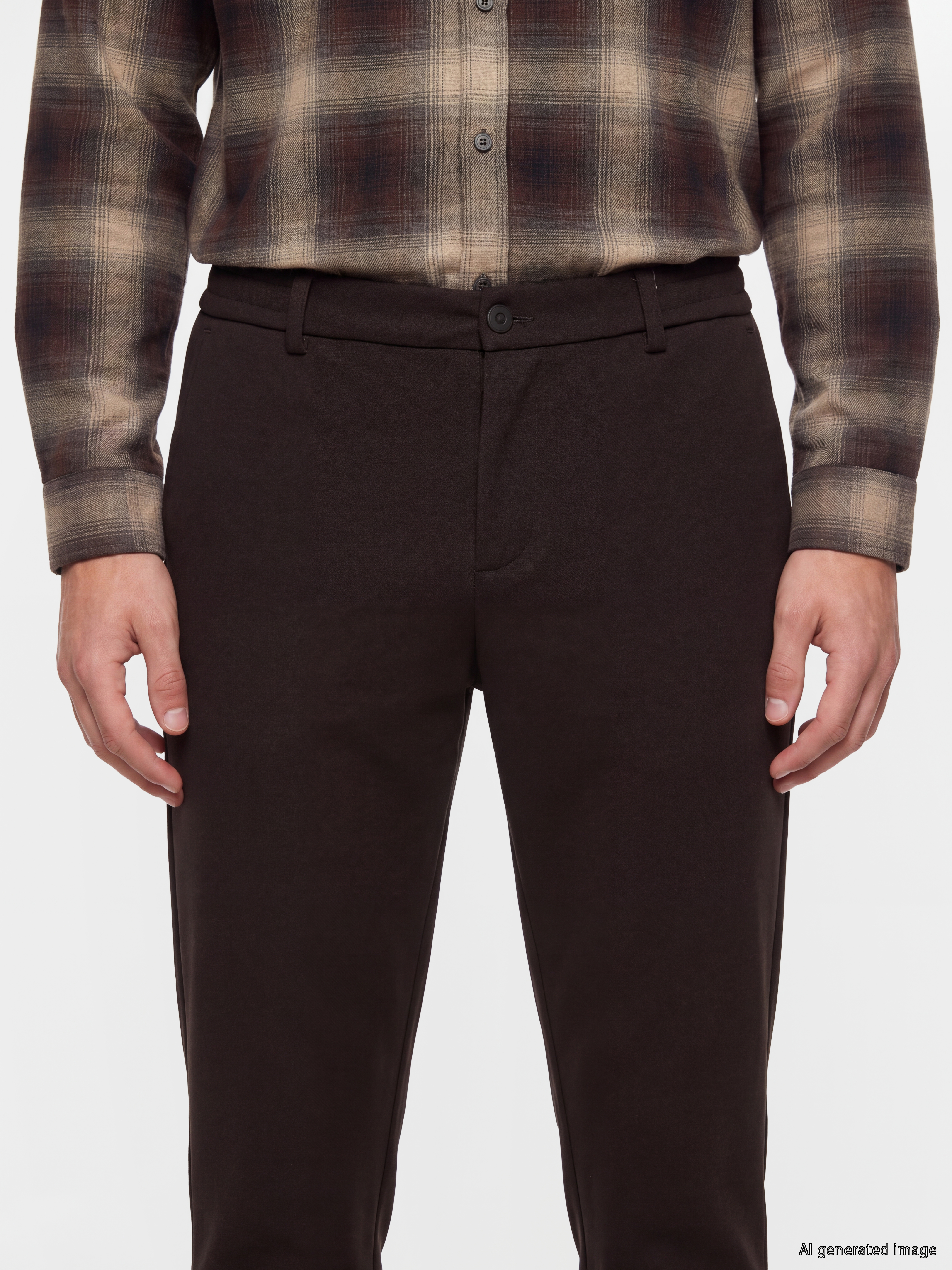 LCW Vision Slim Fit Gabardin Erkek Pantolon görsel 3