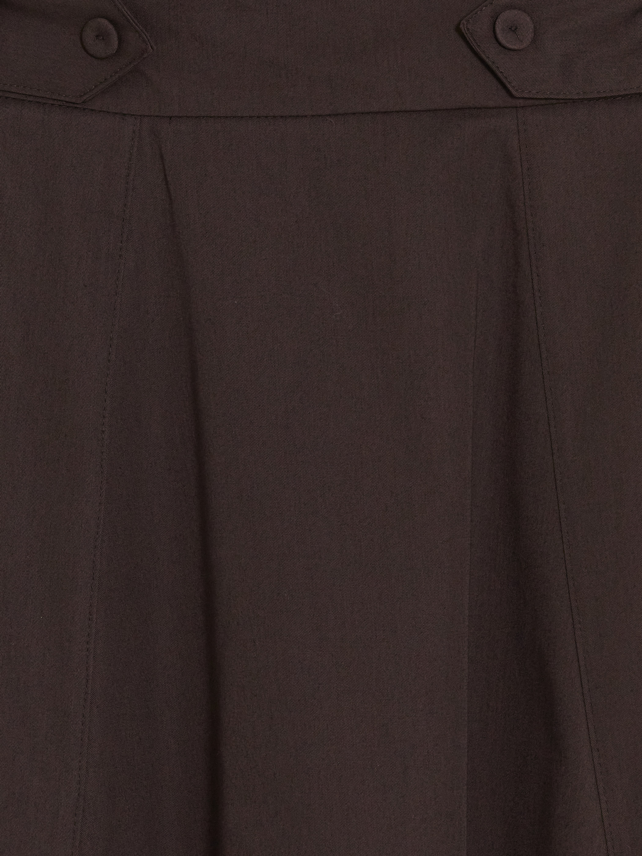 LCW Modest Beli Lastikli Gabardin Kloş Etek görsel 6