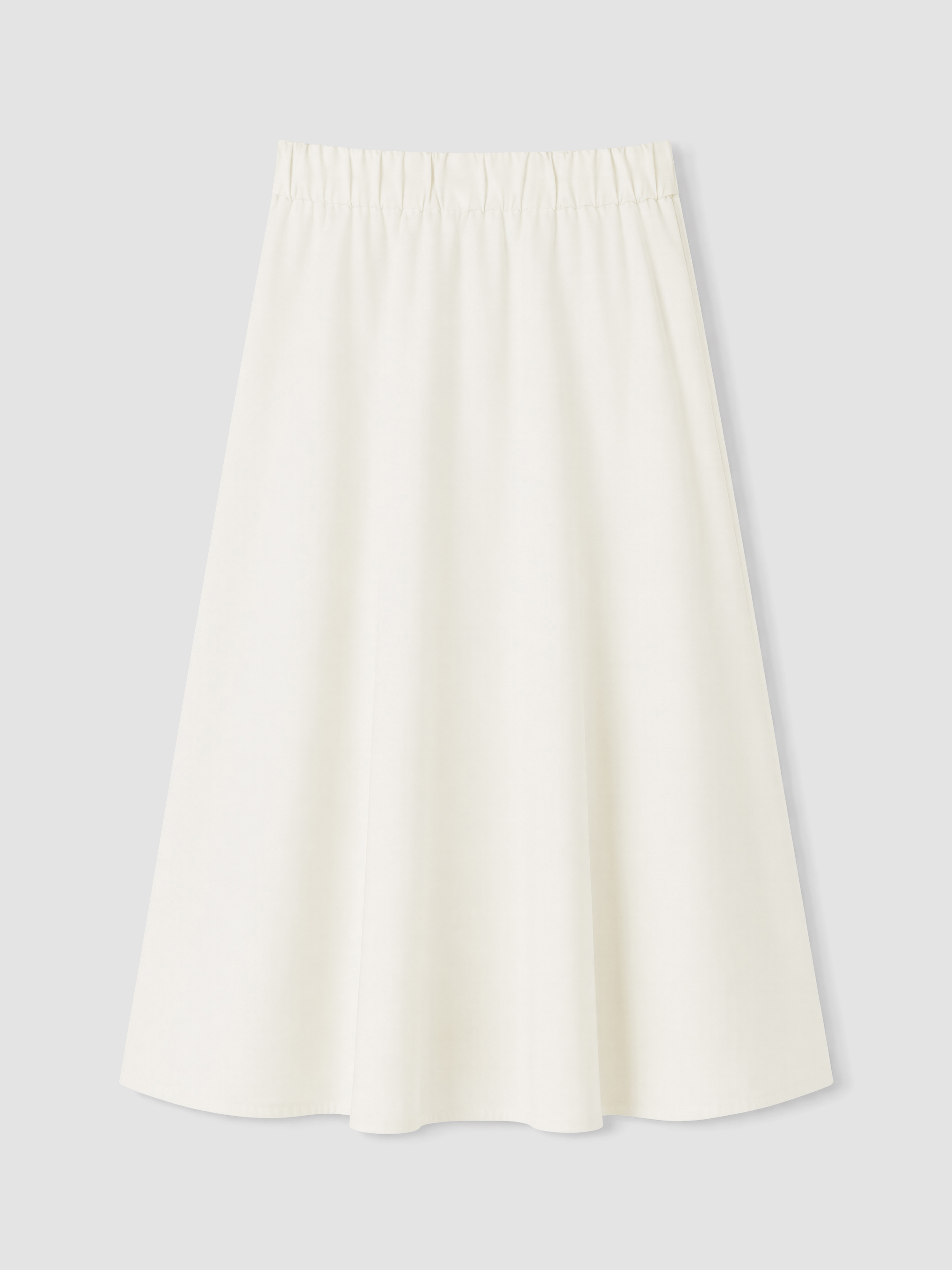 LCW Modest Beli Lastikli Gabardin Kloş Etek görsel 8