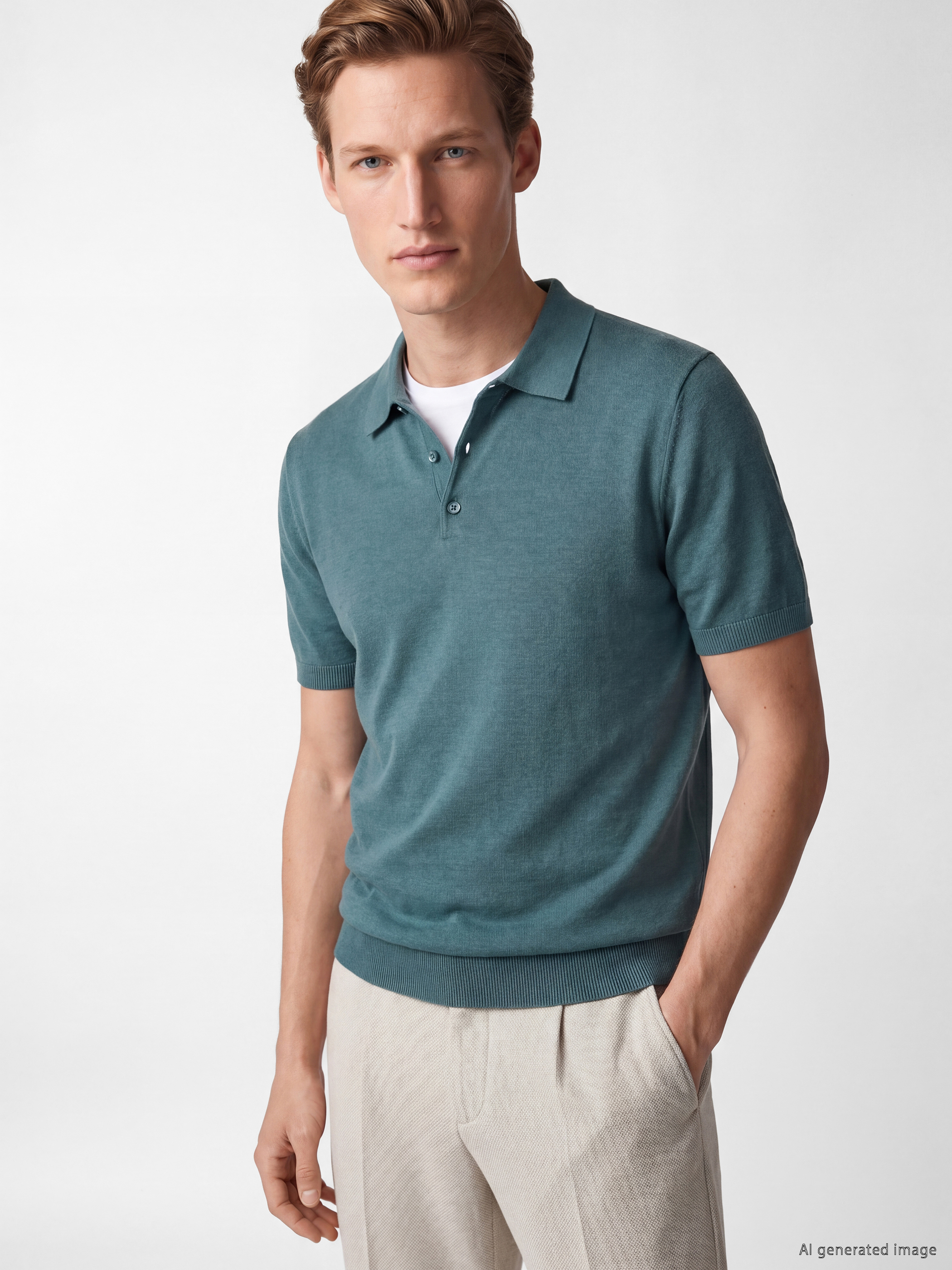SOUTHBLUE Polo Yaka Erkek Triko Tişört