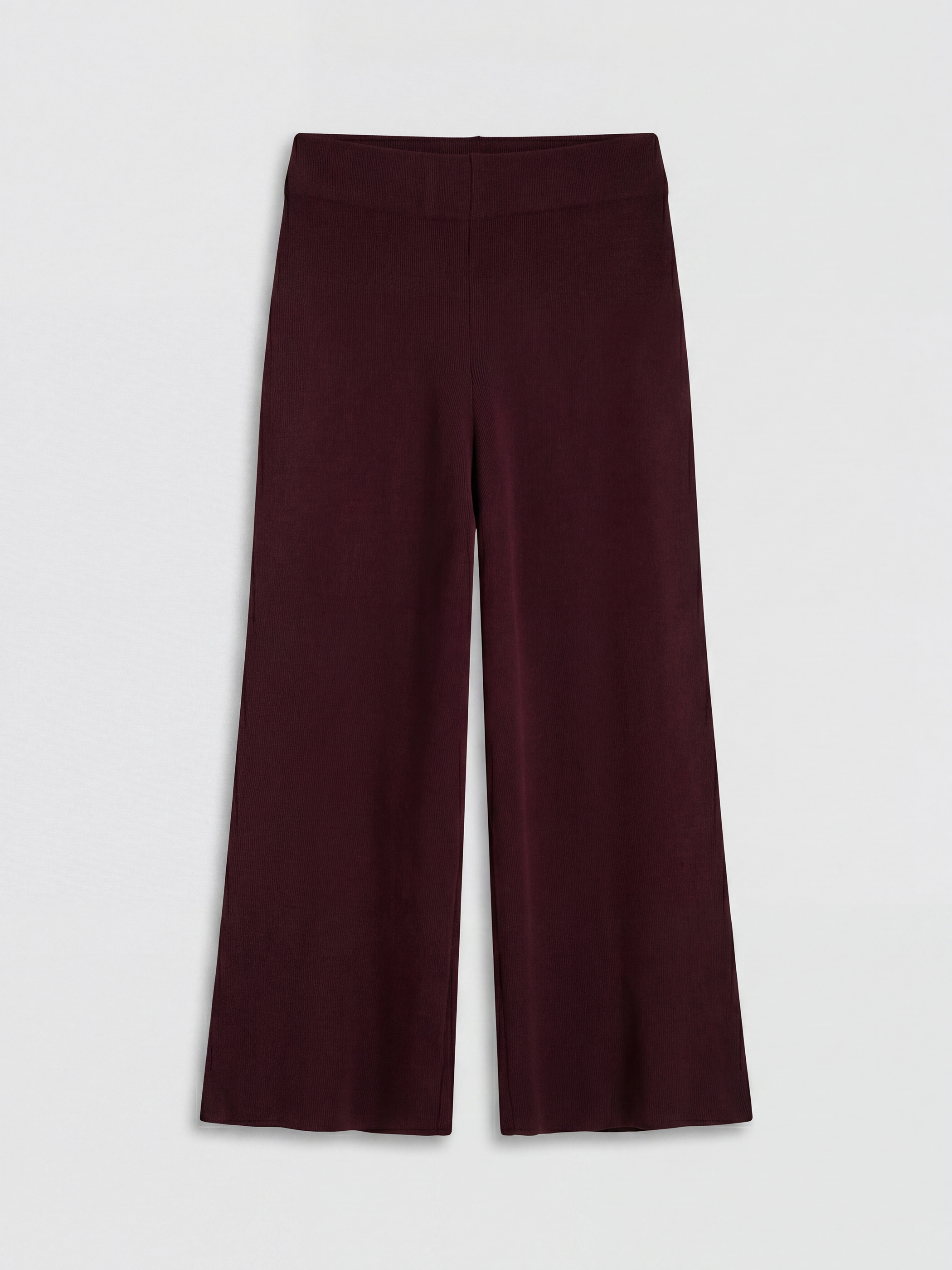 LCW Modest Beli Lastikli Kadın Triko Pantolon görsel 5