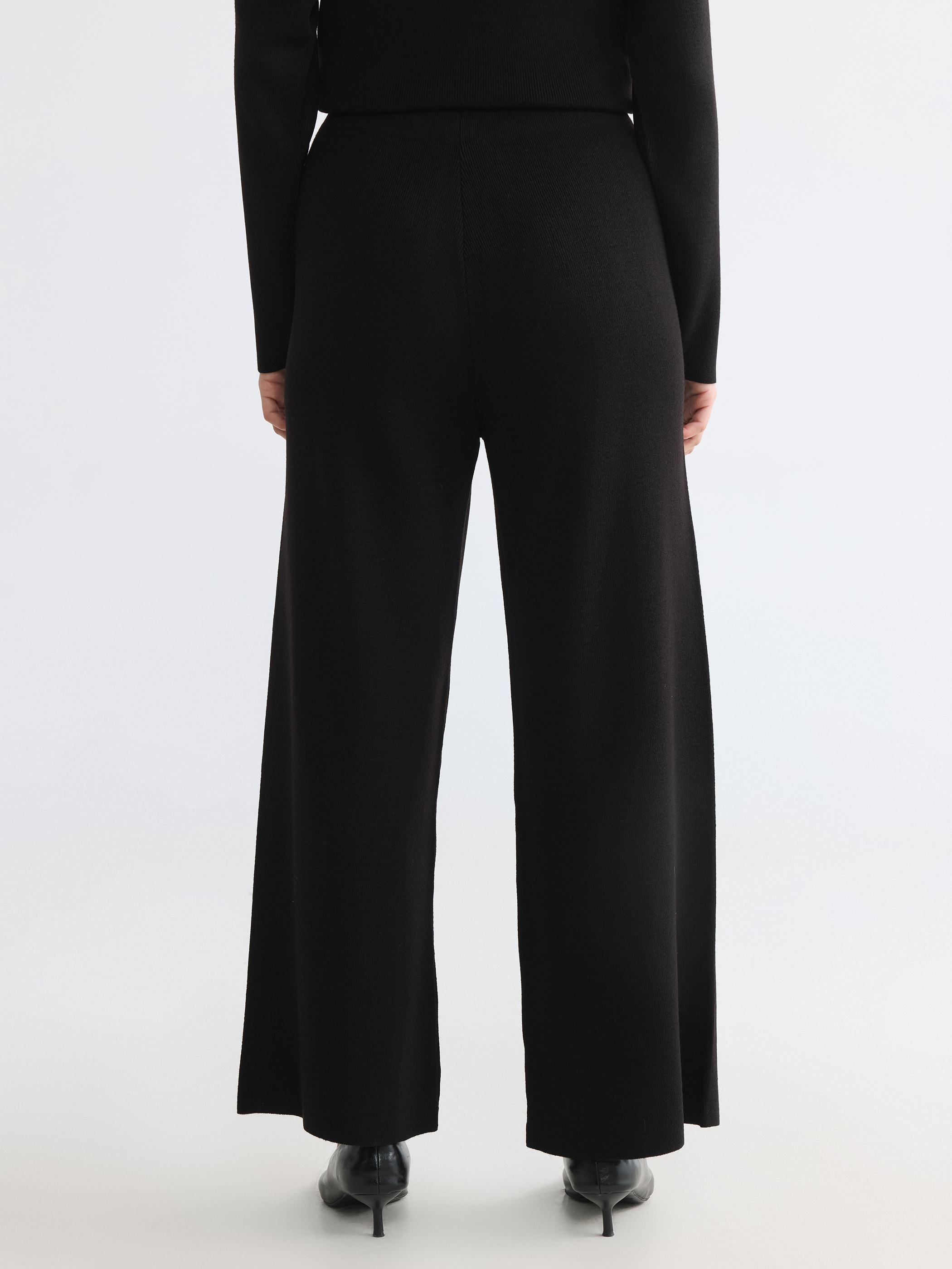 LCW Modest Beli Lastikli Kadın Triko Pantolon görsel 4