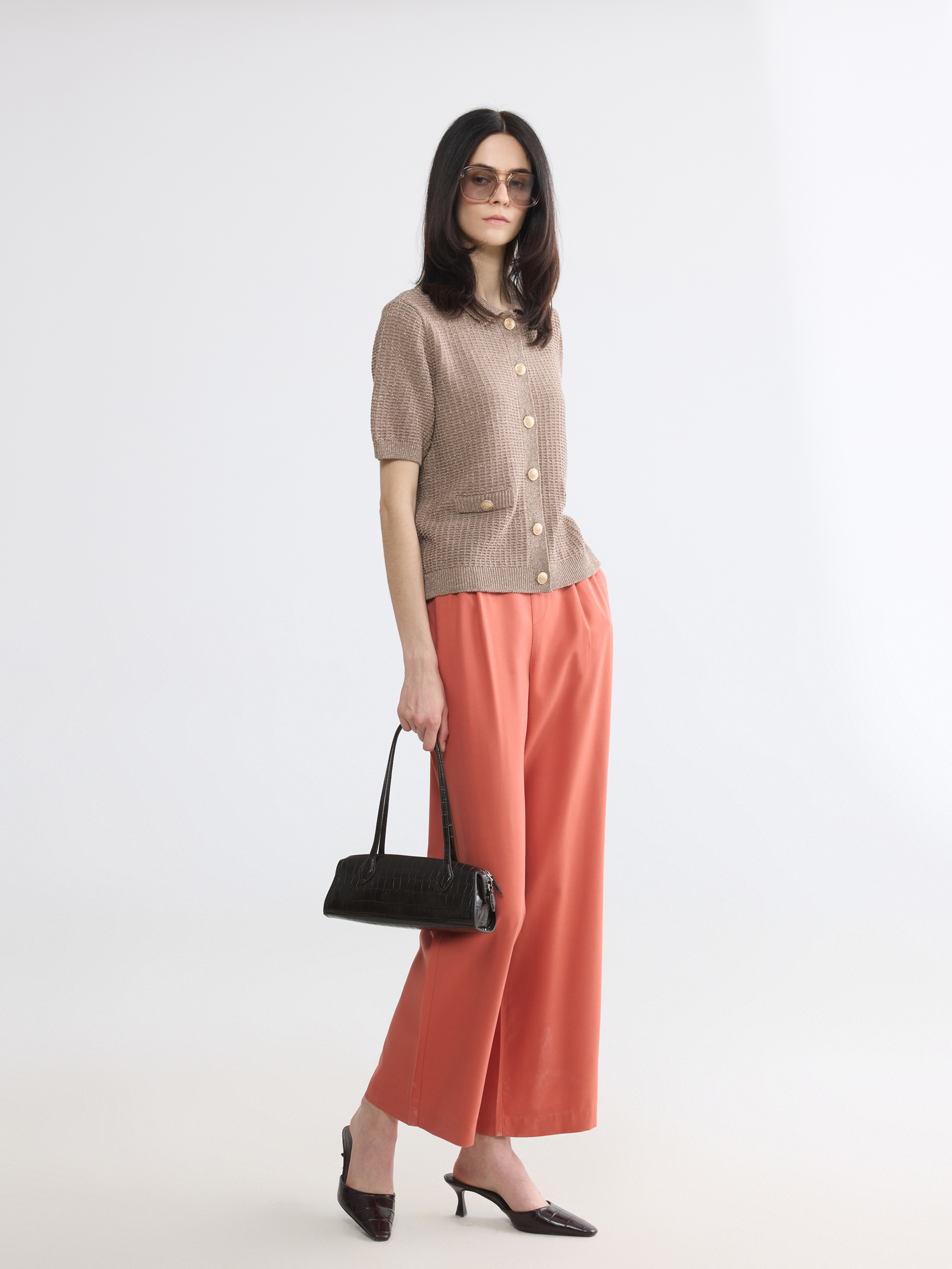 LCW EVERYDAY Polo Yaka Kadın Triko Hırka görsel 2
