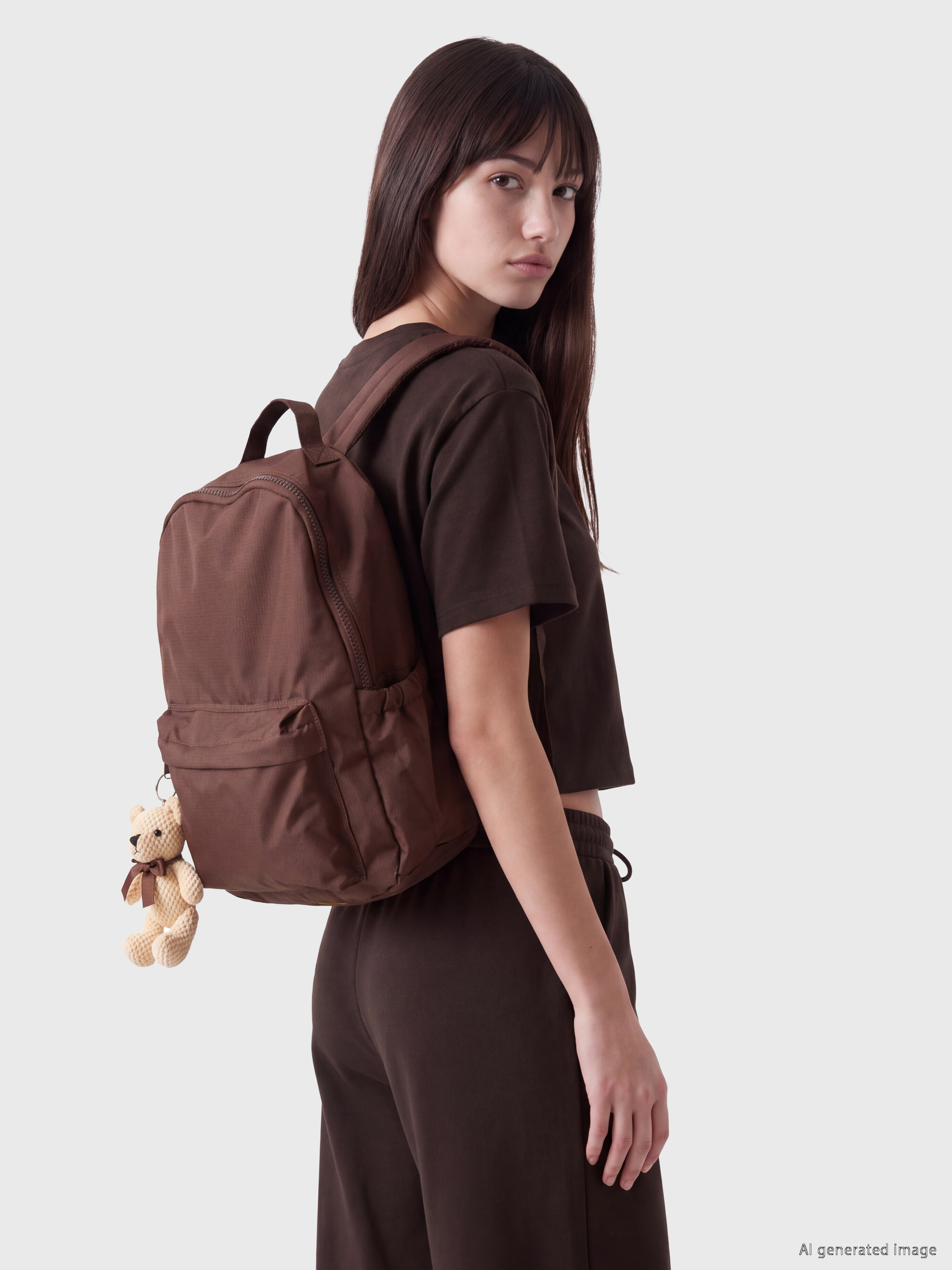 LCW ACCESSORIES Ayıcık Aksesuarlı Kadın Sırt Çantası