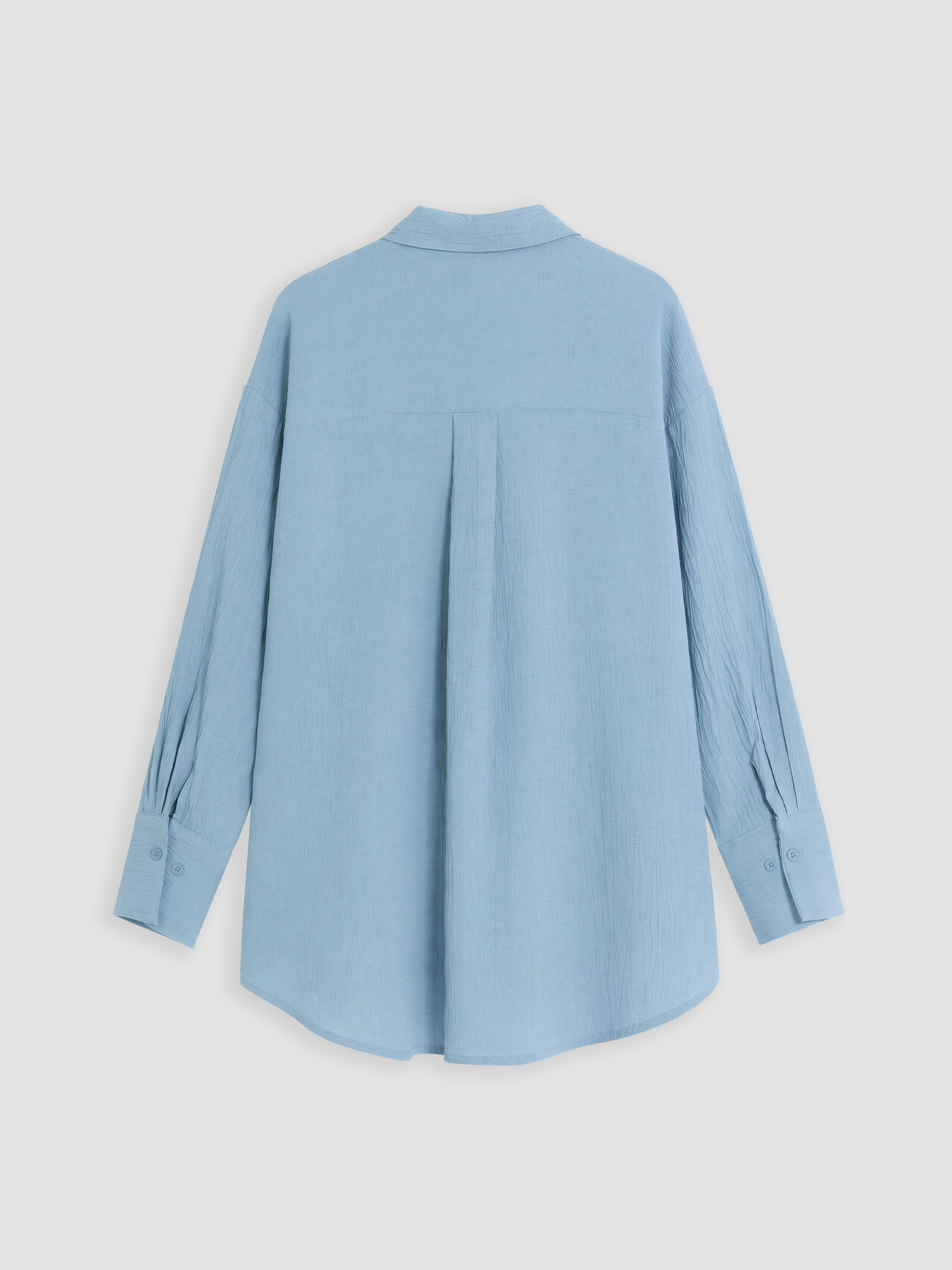 LCW EVERYDAY Dokulu Oversize Kadın Gömlek görsel 7