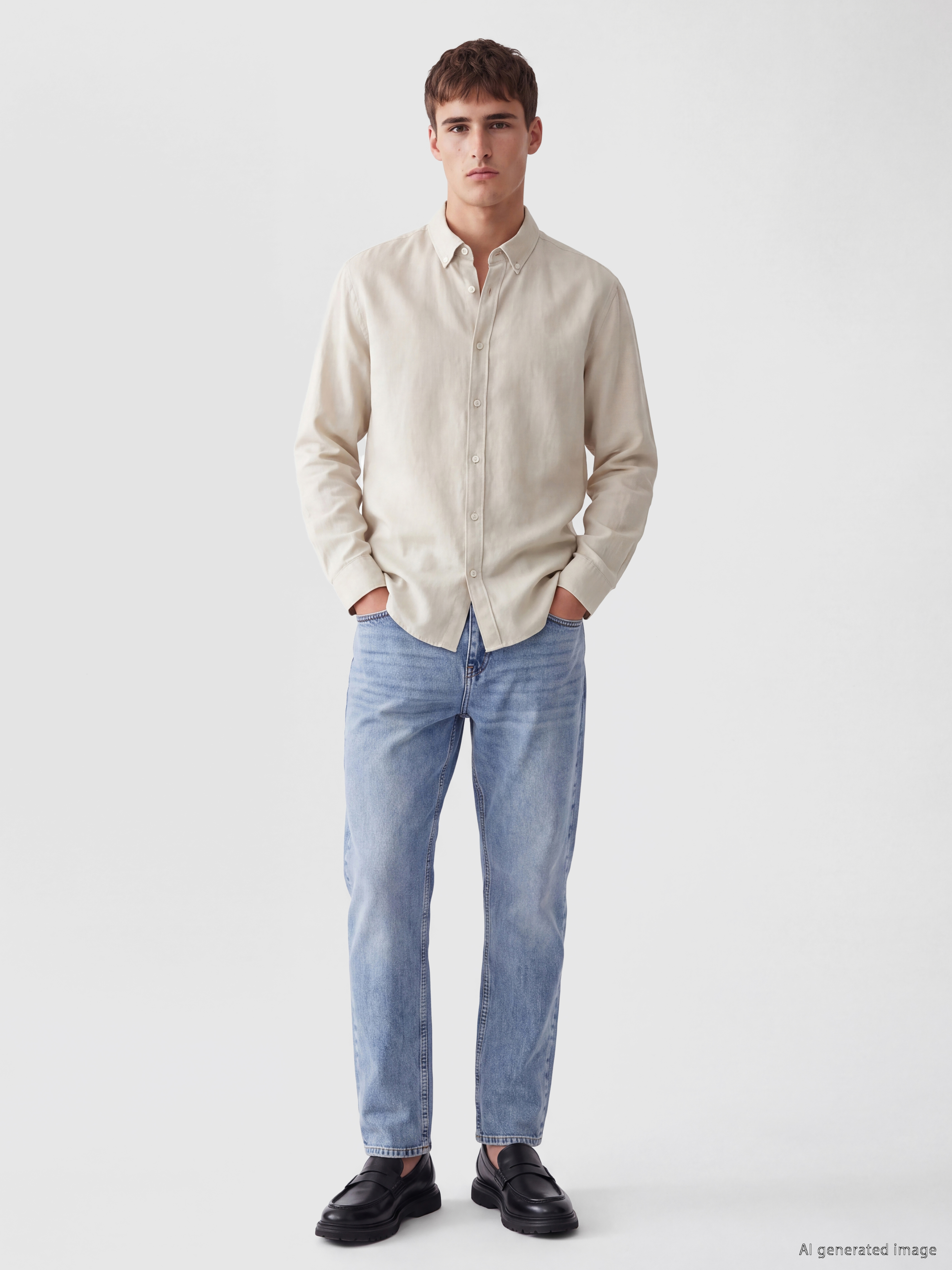 LCW Jeans 700 Straight Fit Erkek Jean Pantolon görsel 4