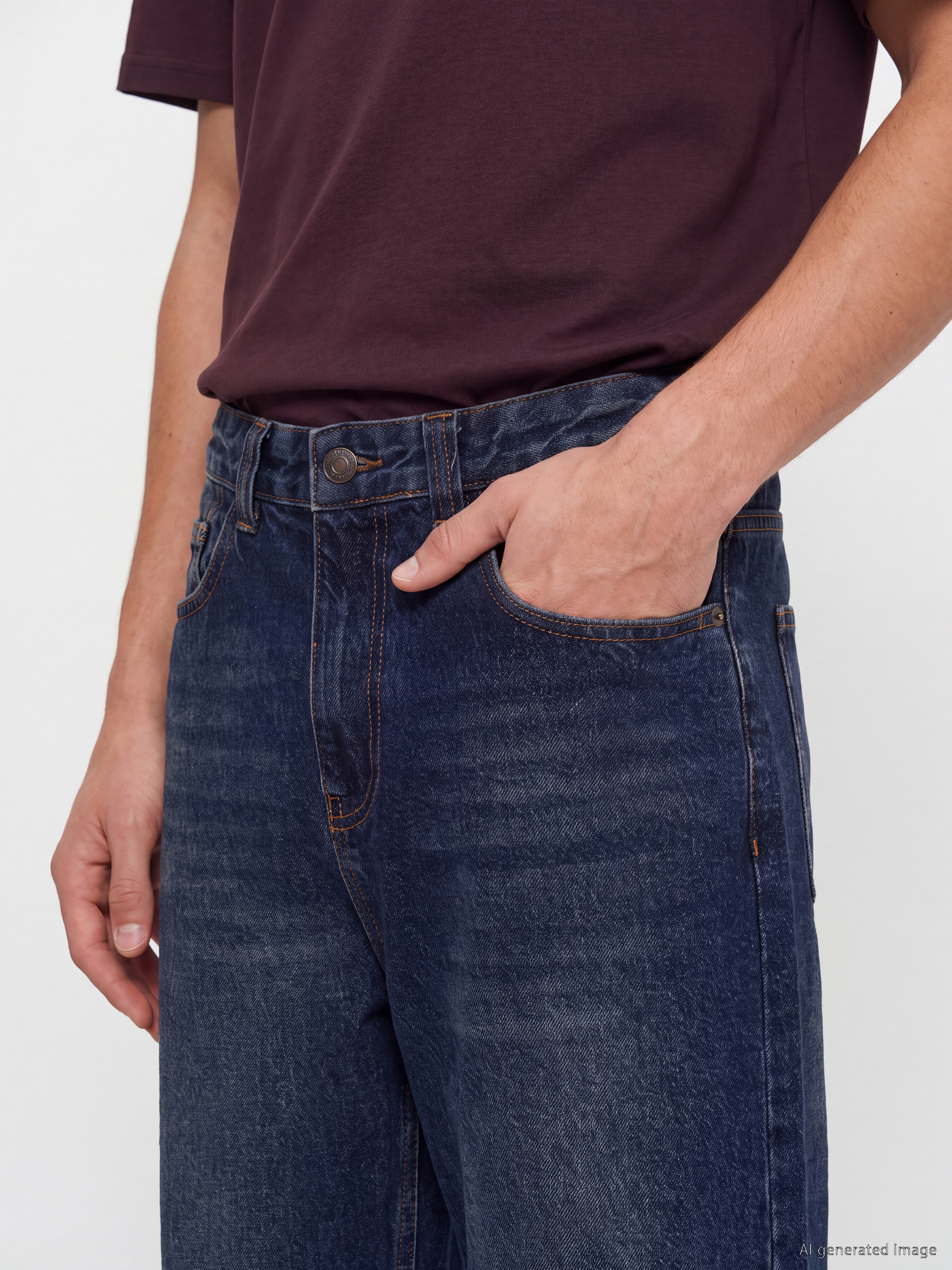 LCW Jeans Super Baggy Fit Erkek Jean Pantolon görsel 4