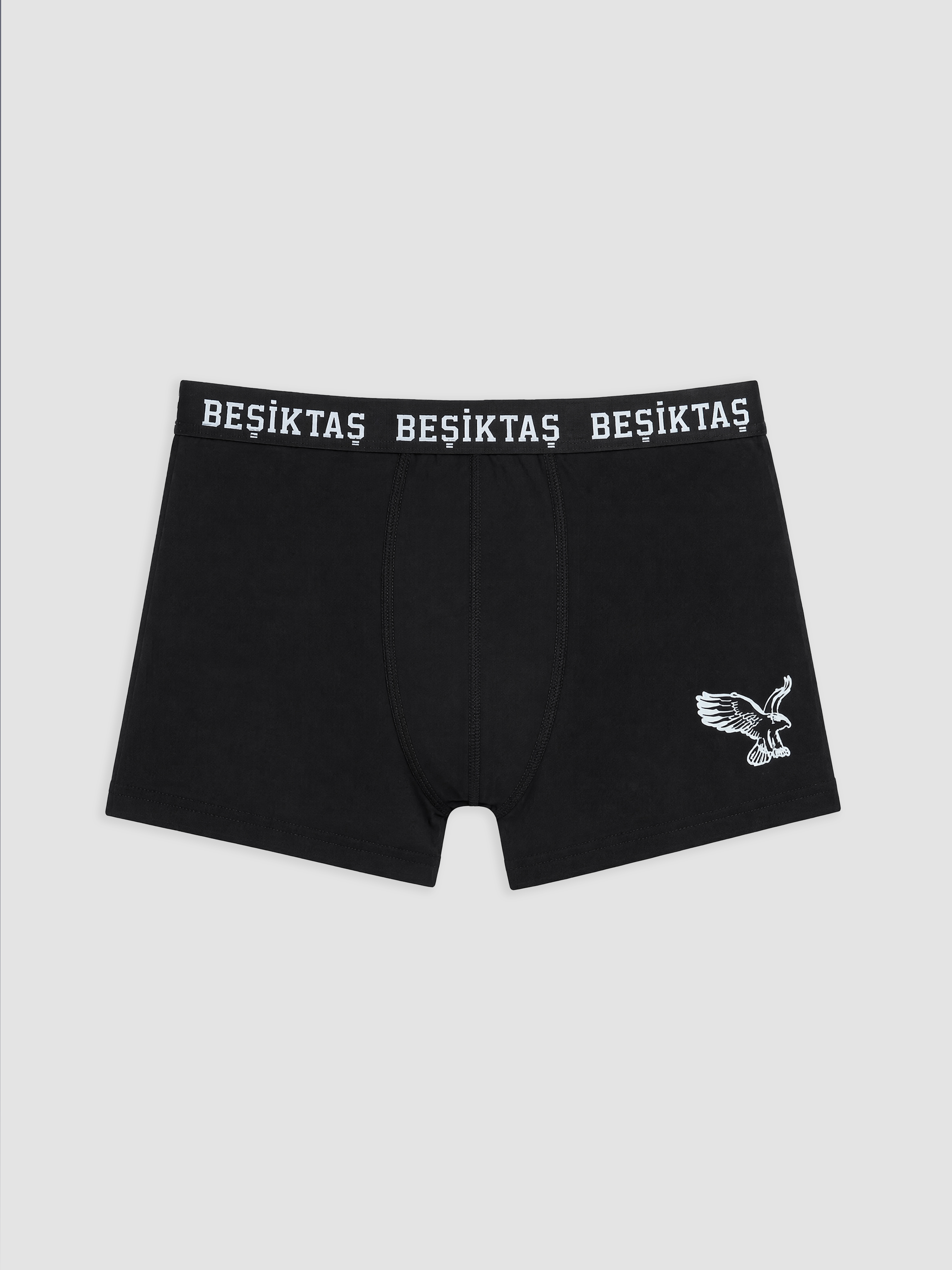 LC WAIKIKI Beşiktaş Baskılı Erkek Boxer 2'li Paket görsel 2