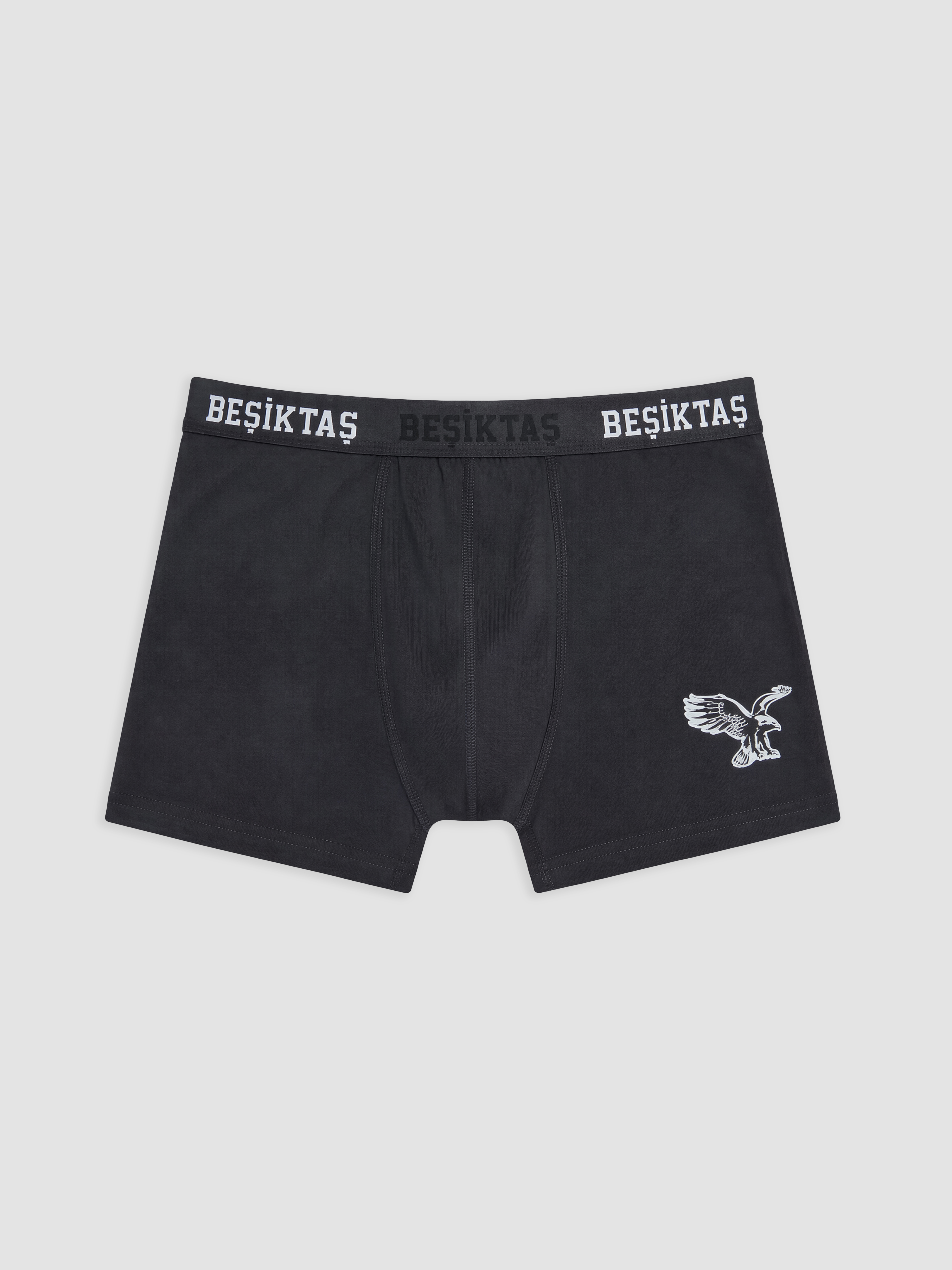 LC WAIKIKI Beşiktaş Baskılı Erkek Boxer 2'li Paket görsel 3