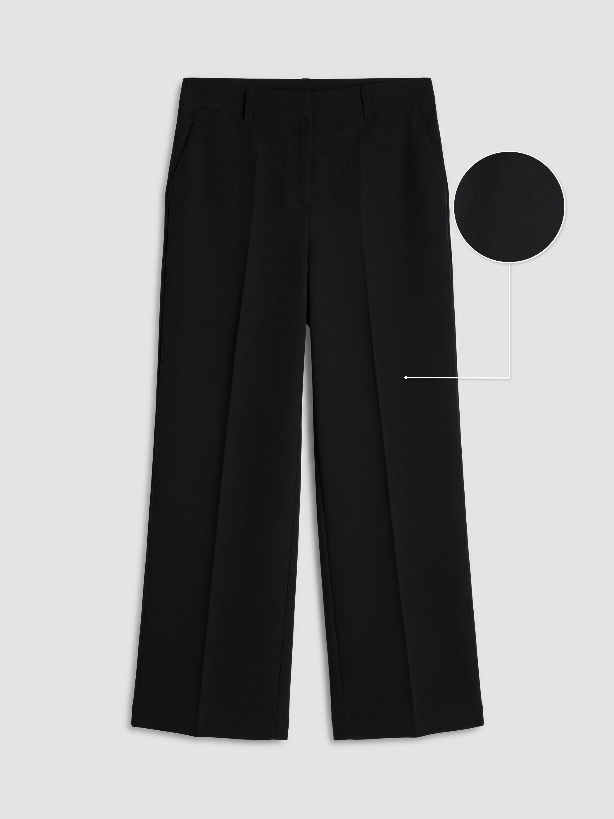 LCWAIKIKI Classic Regular Fit Kadın Pantolon görsel 5