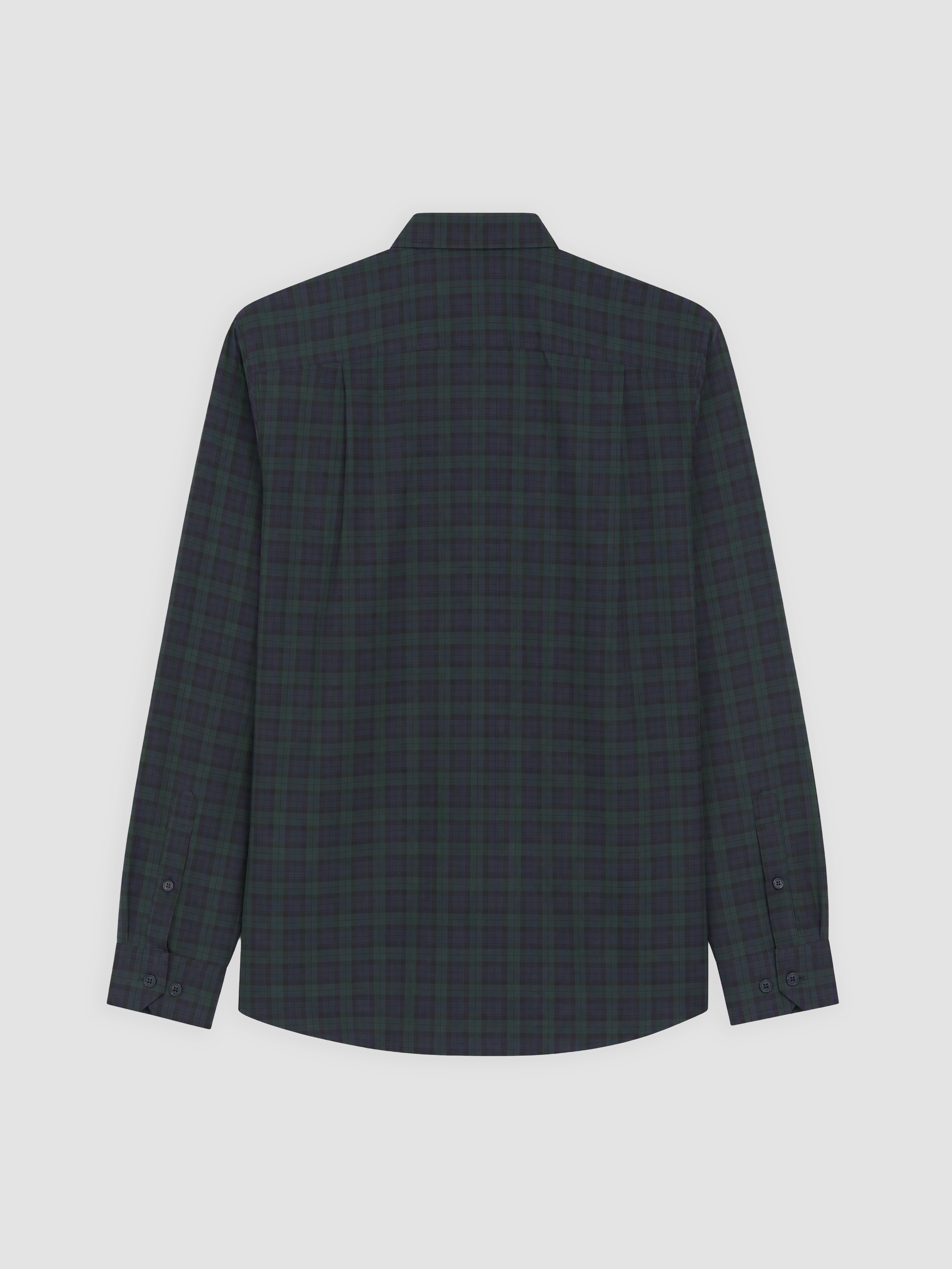 LCWAIKIKI Classic Regular Fit Ekose Gabardin Erkek Gömlek görsel 5
