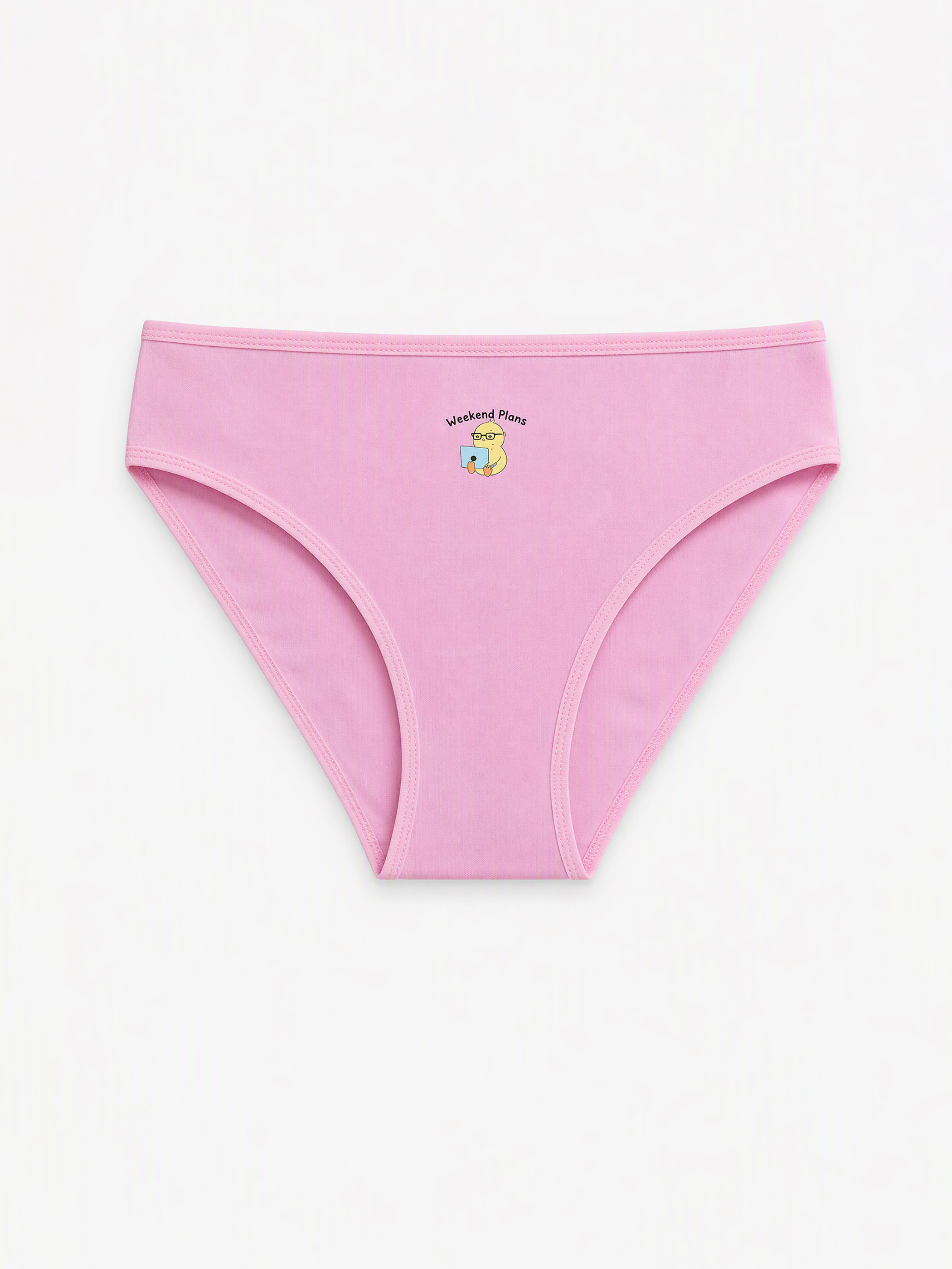 LCW Young Baskılı Bikini Külot 5'li görsel 3