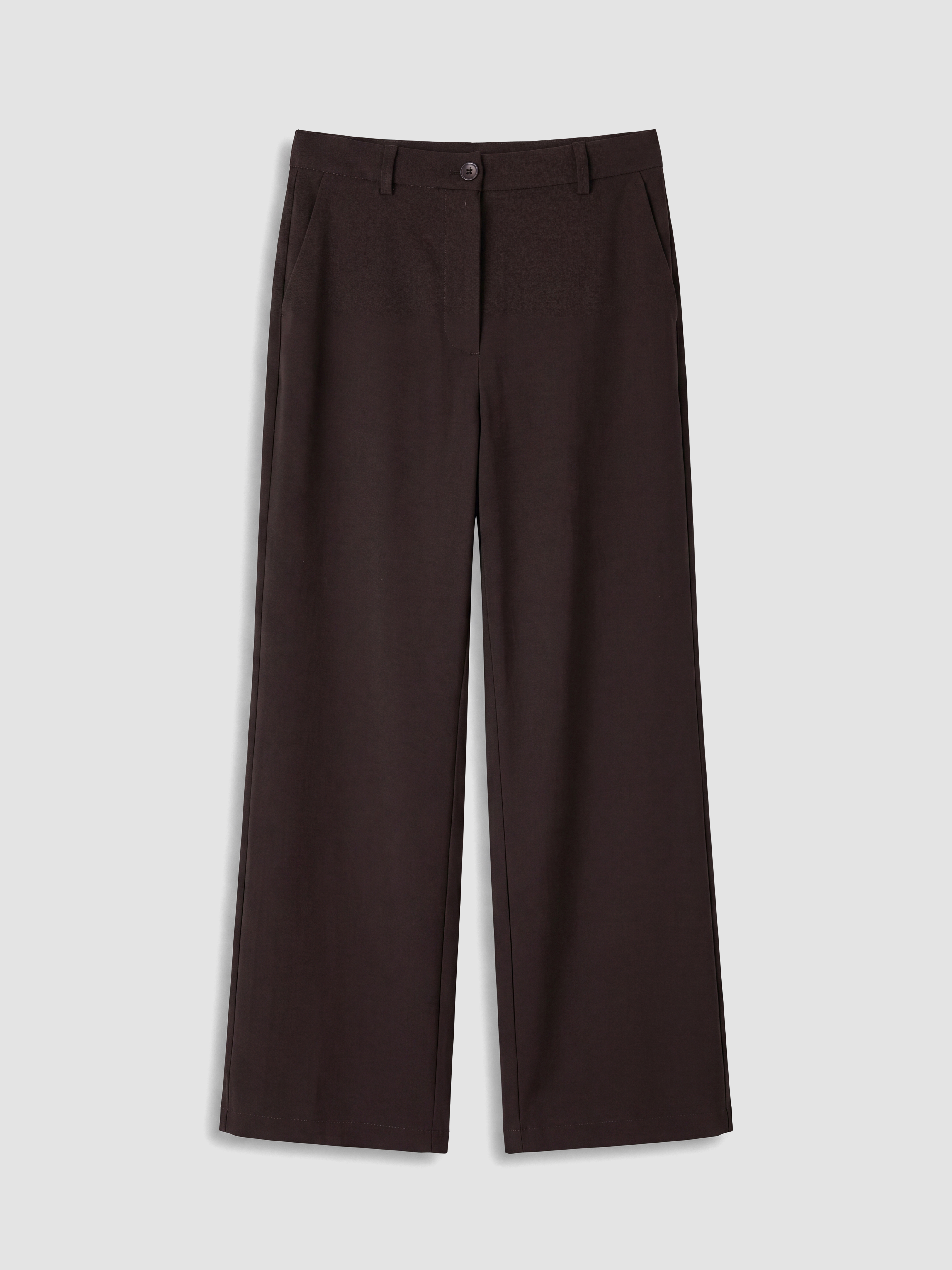 LCW Modest Regular Fit Geniş Paça Kadın Pantolon görsel 5