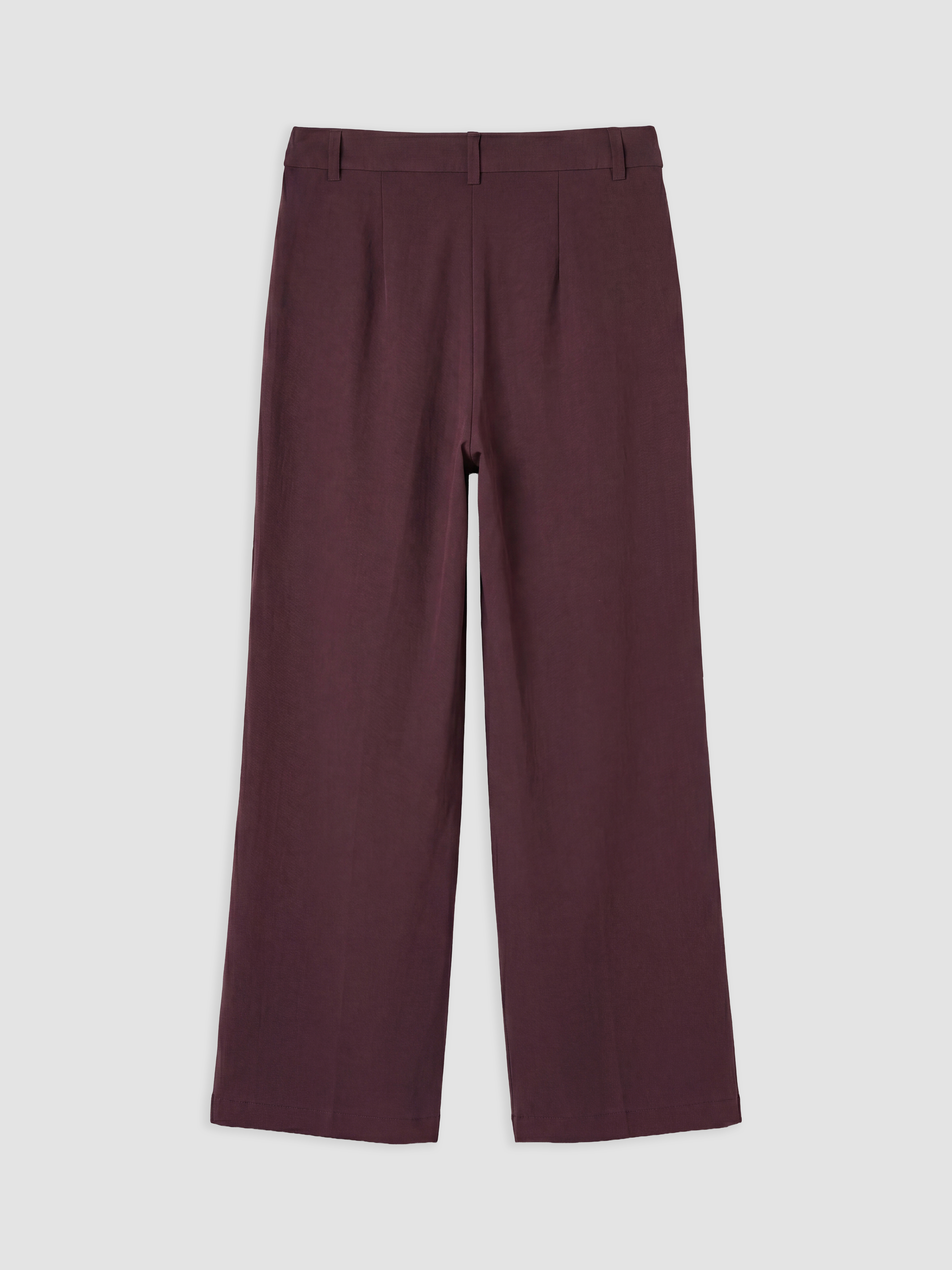 LCW Modest Regular Fit Geniş Paça Kadın Pantolon görsel 6