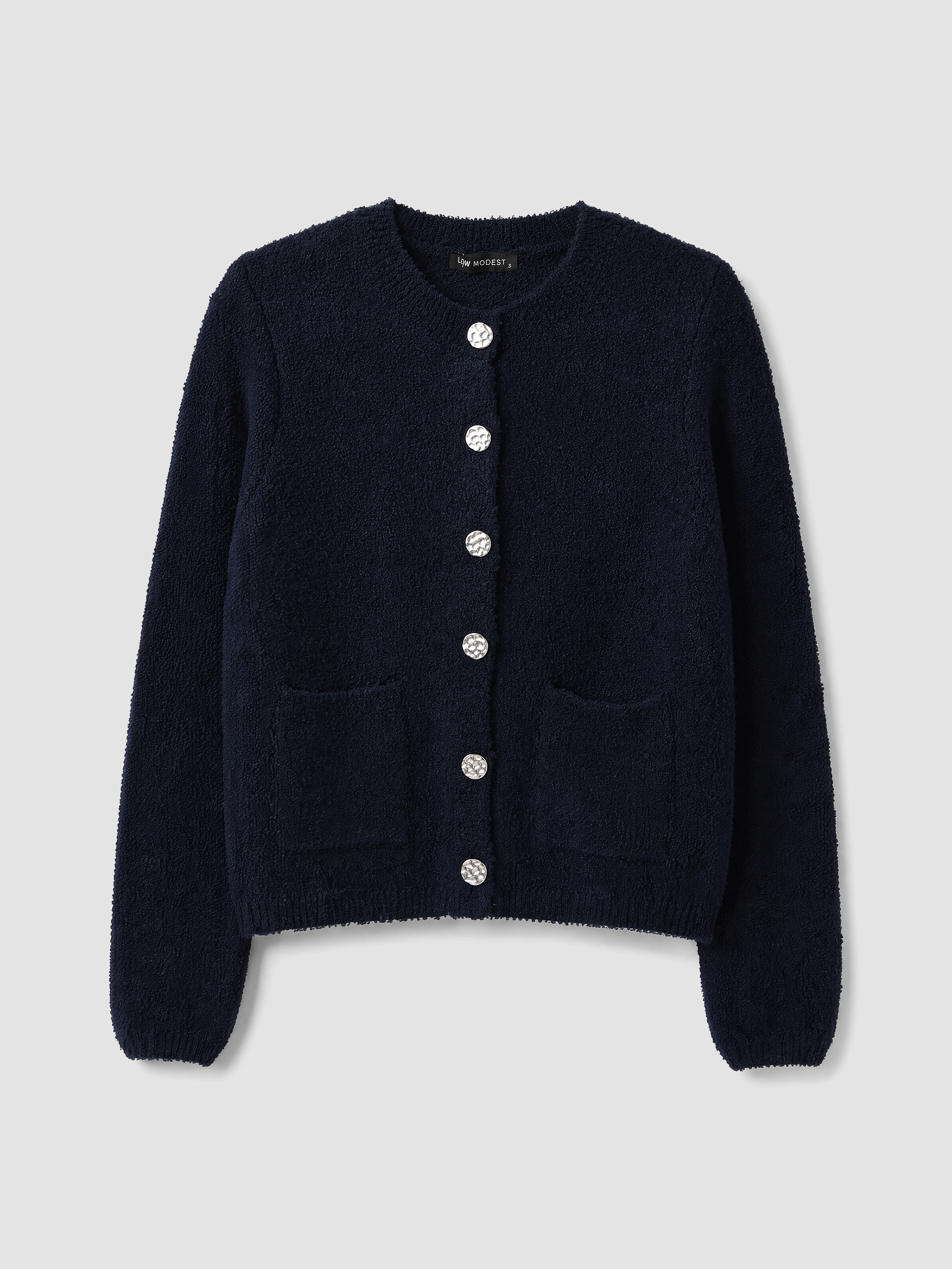 LCW Modest Bisiklet Yaka Kadın Hırka görsel 5