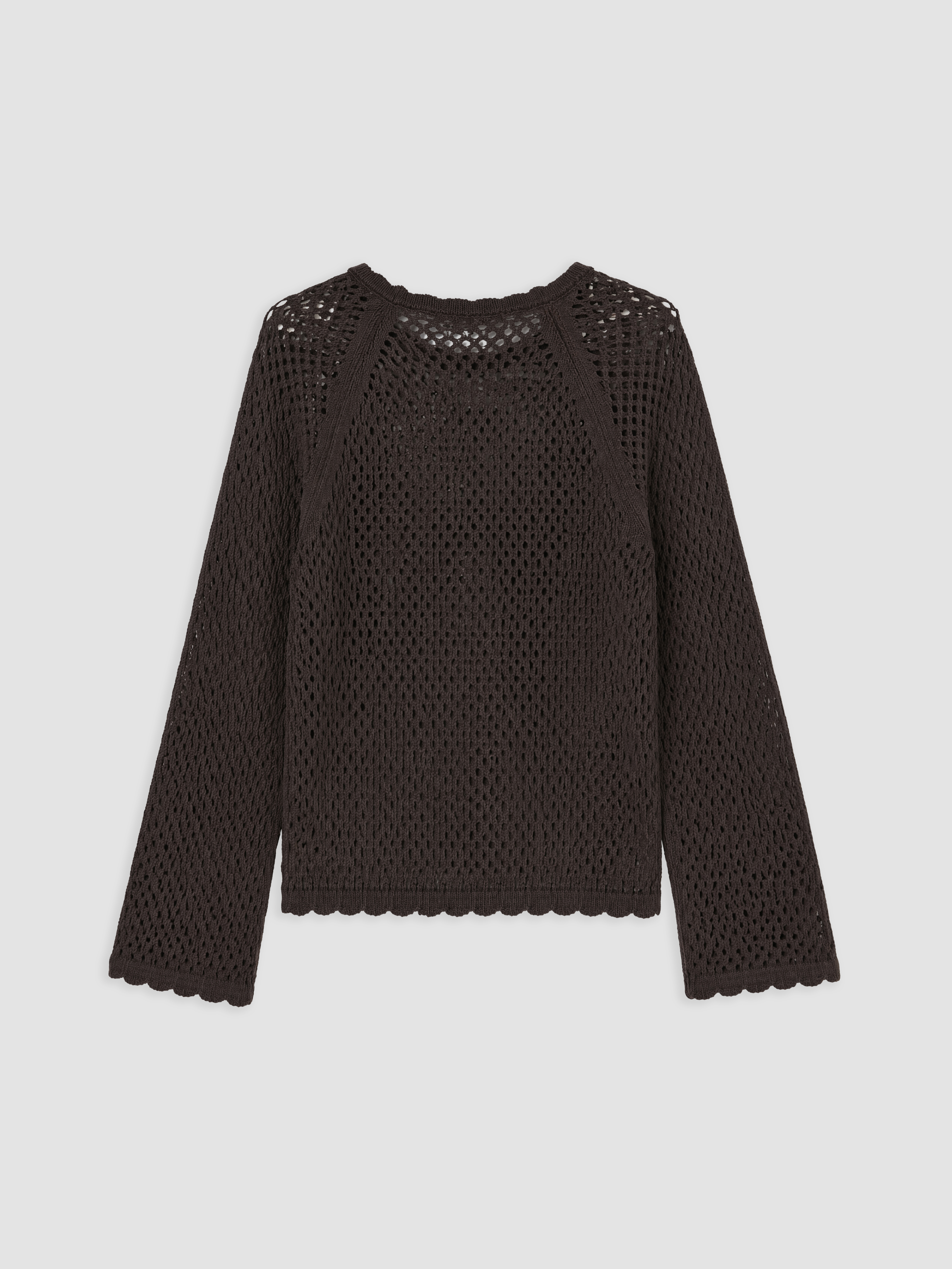 LCW Comfort Bisiklet Yaka Ajurlu Kadın Triko Kazak görsel 6