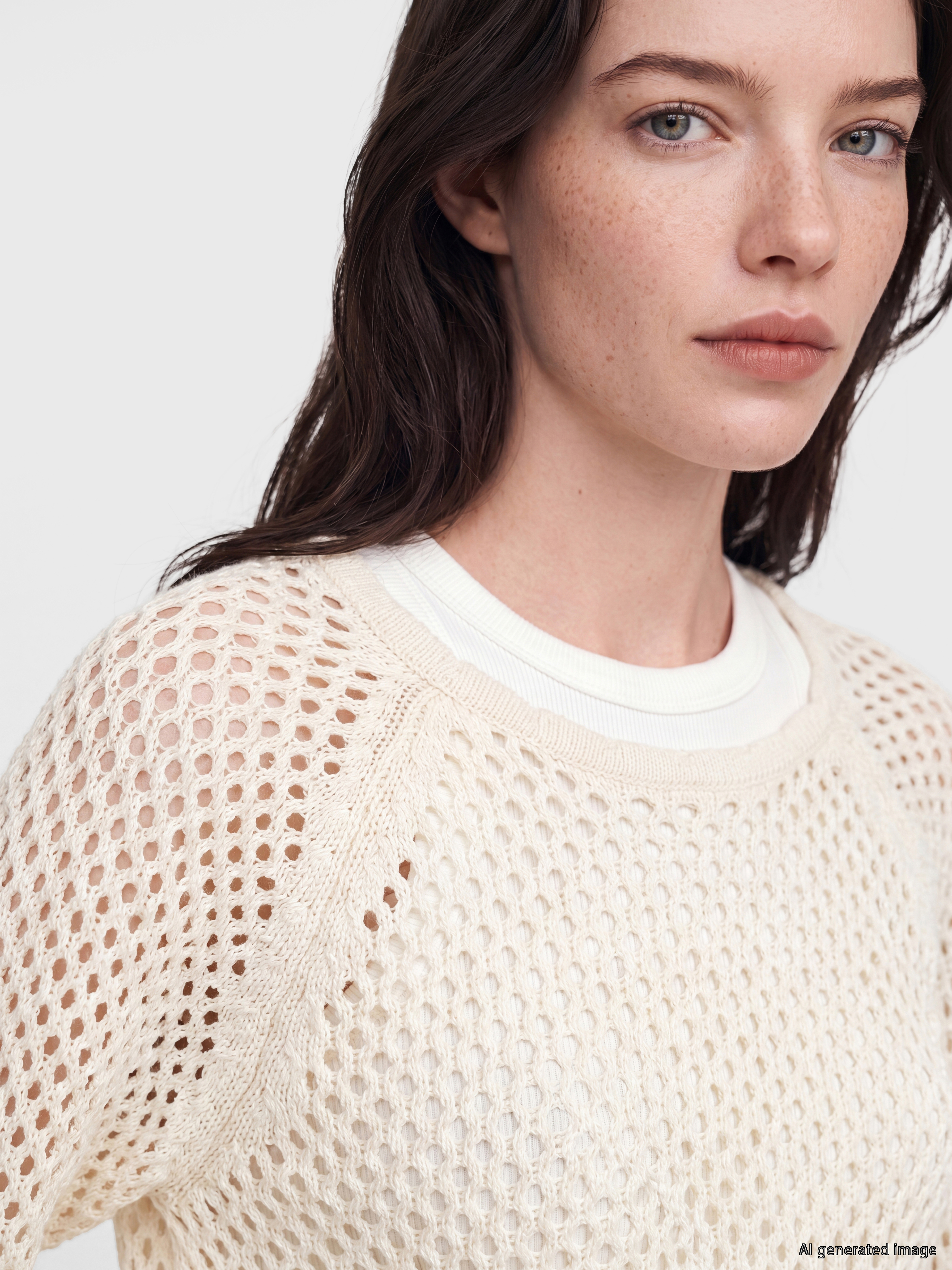 LCW Comfort Bisiklet Yaka Ajurlu Kadın Triko Kazak görsel 2