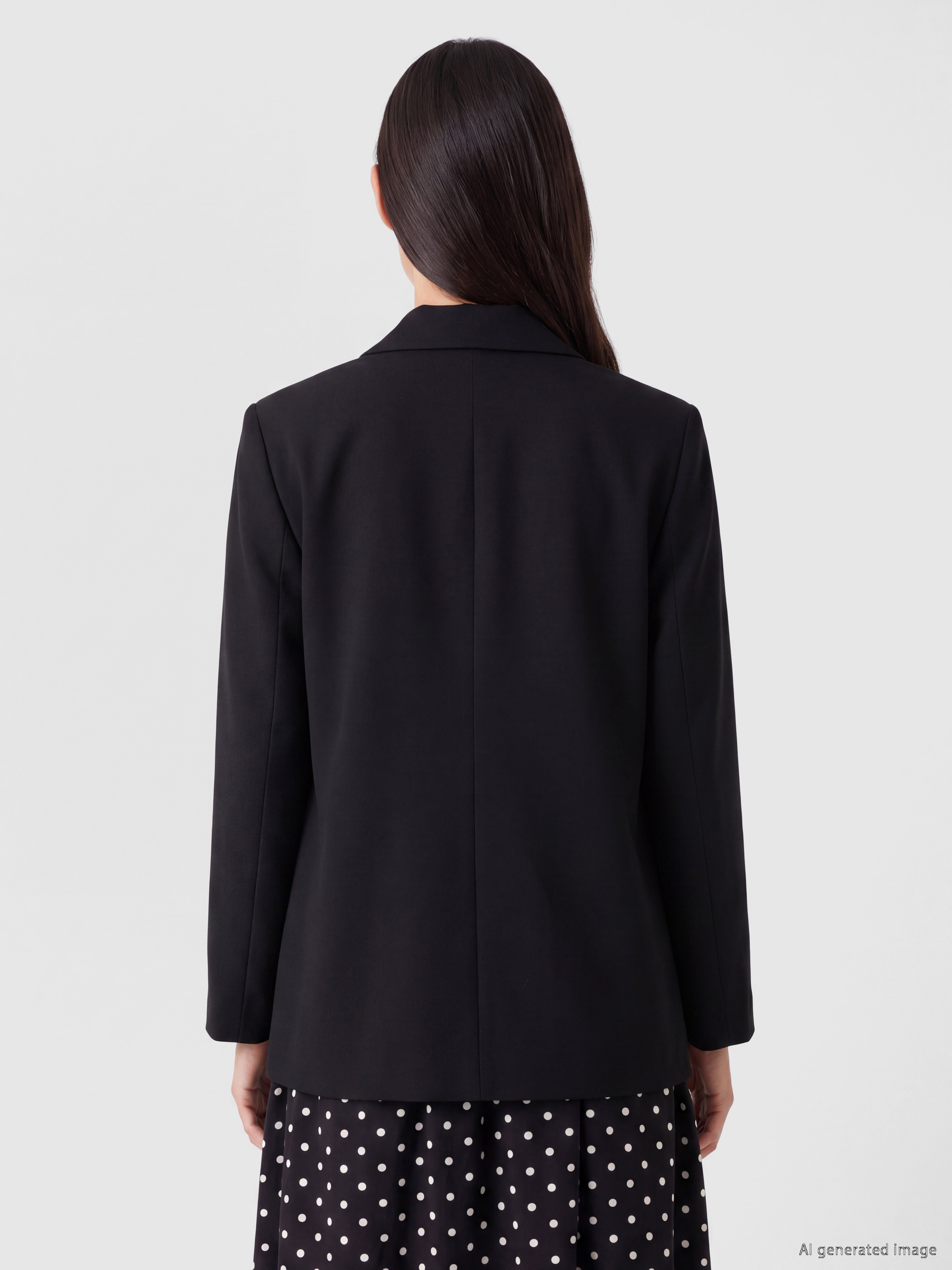 LCW EVERYDAY Kruvaze Yaka Kadın Blazer Ceket görsel 4