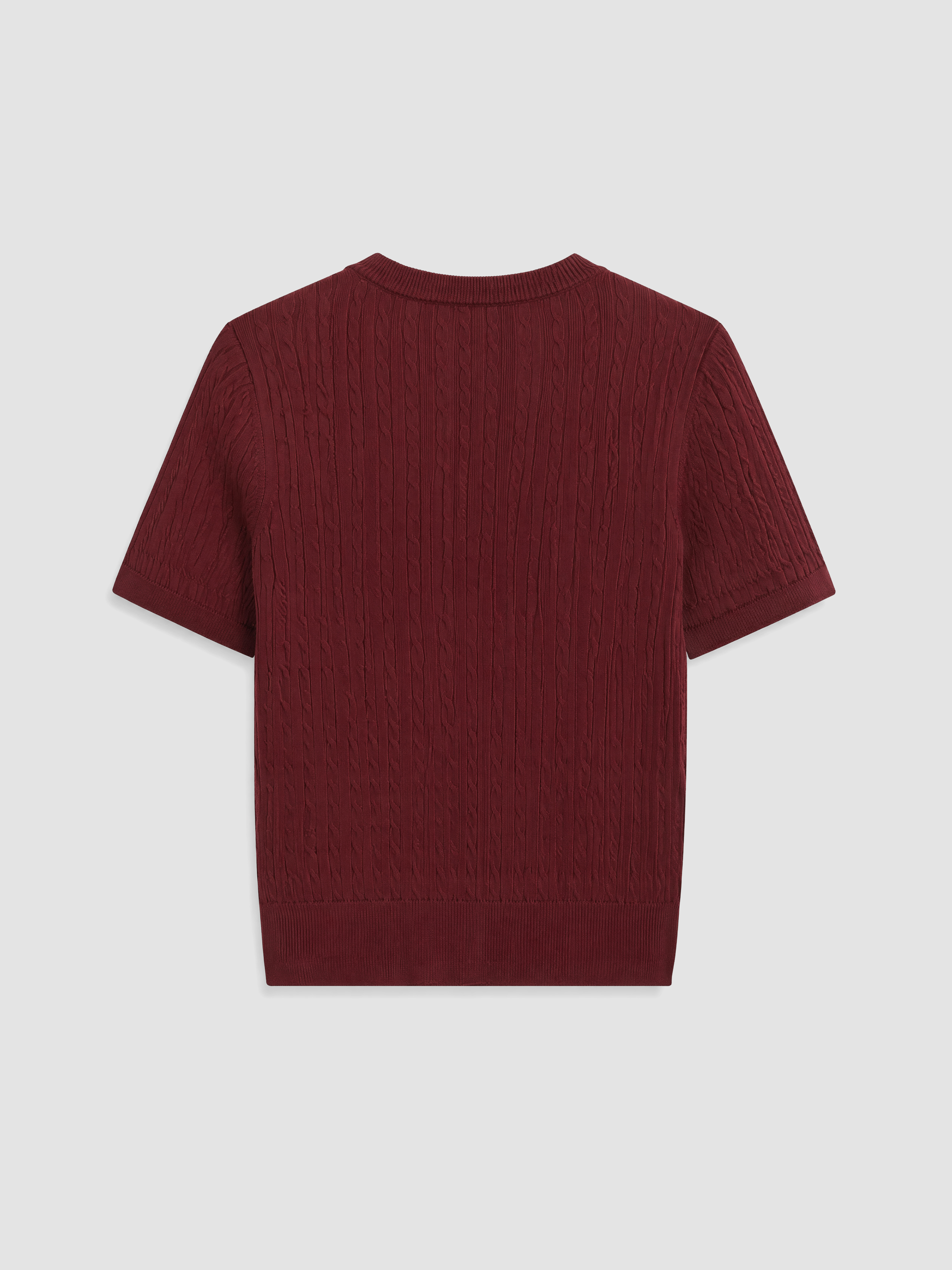 LCW Comfort Bisiklet Yaka Kadın Triko Hırka görsel 7