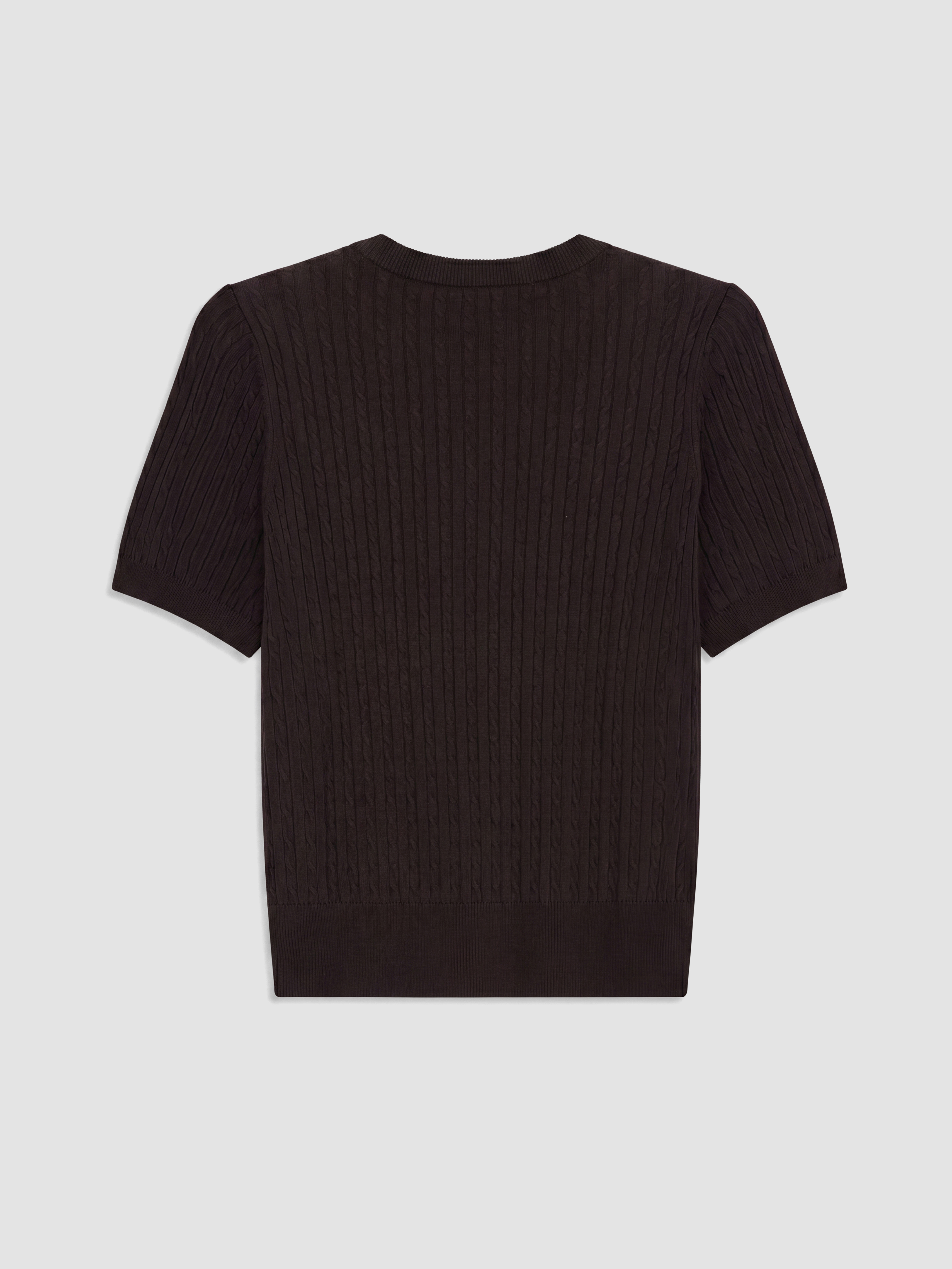 LCW Comfort Bisiklet Yaka Kadın Triko Hırka görsel 7