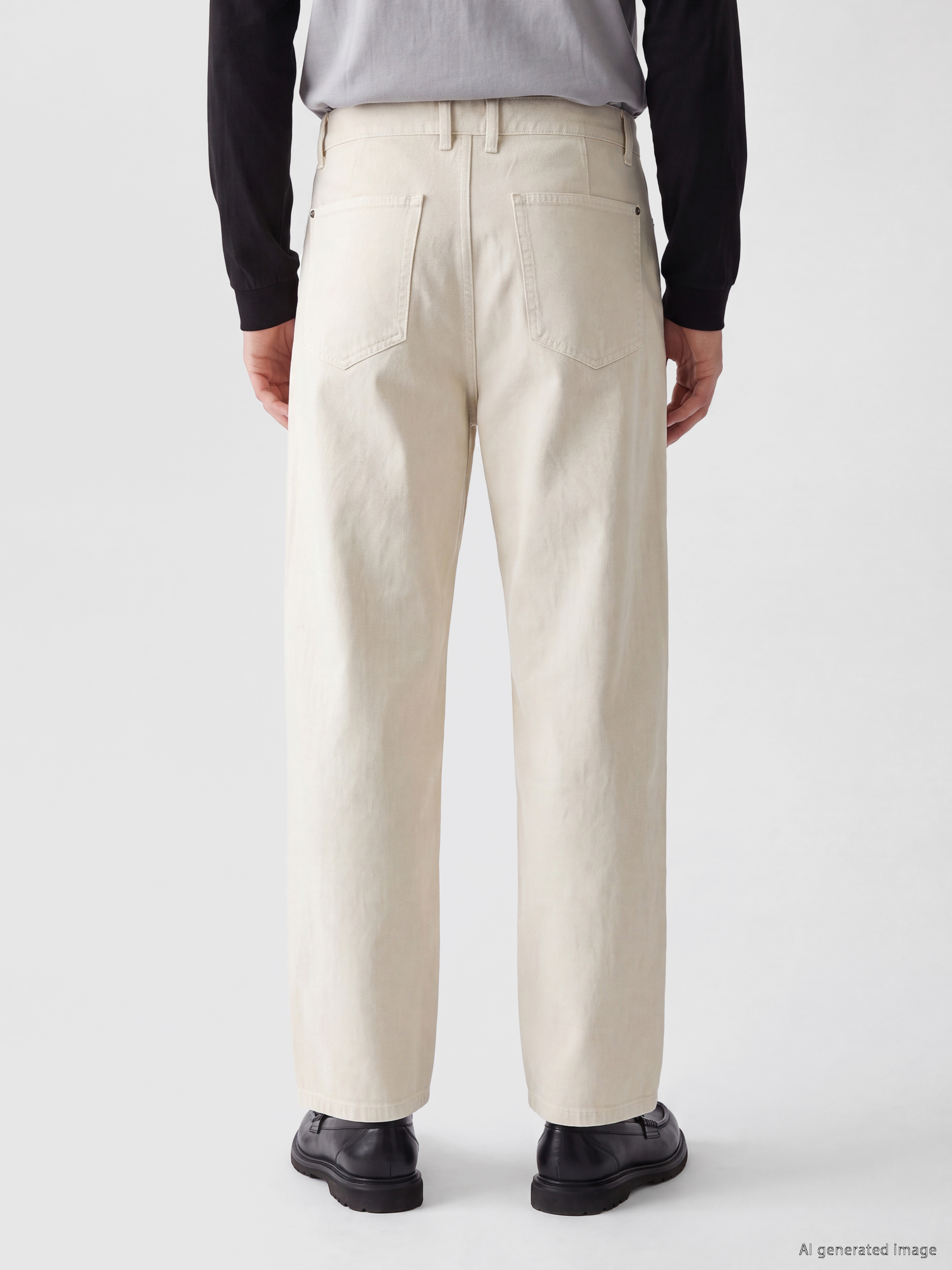 XSIDE Relax Fit Gabardin Erkek Pantolon görsel 5