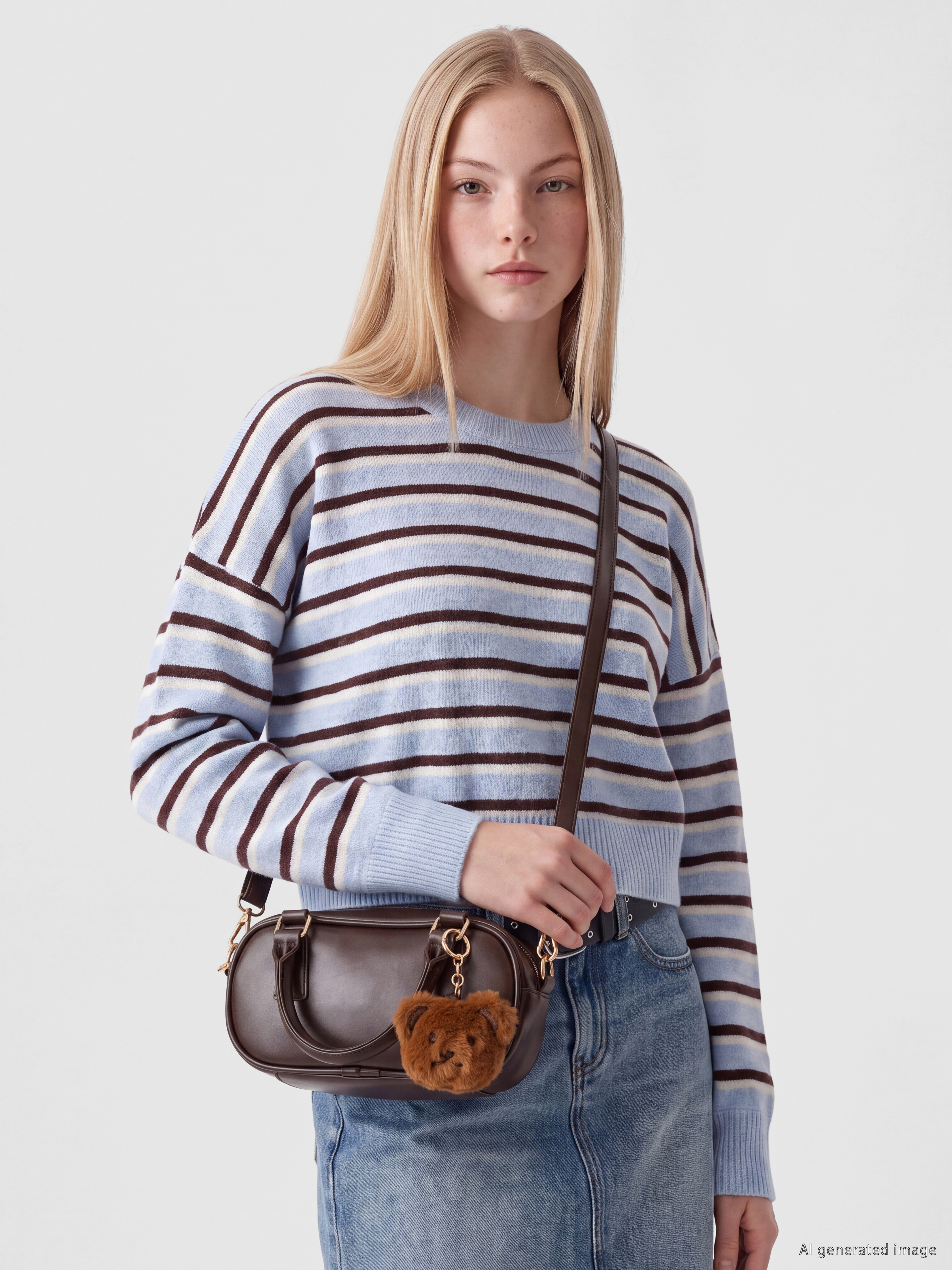 LCW ACCESSORIES Ayıcık Figürlü Kadın Omuz Çantası