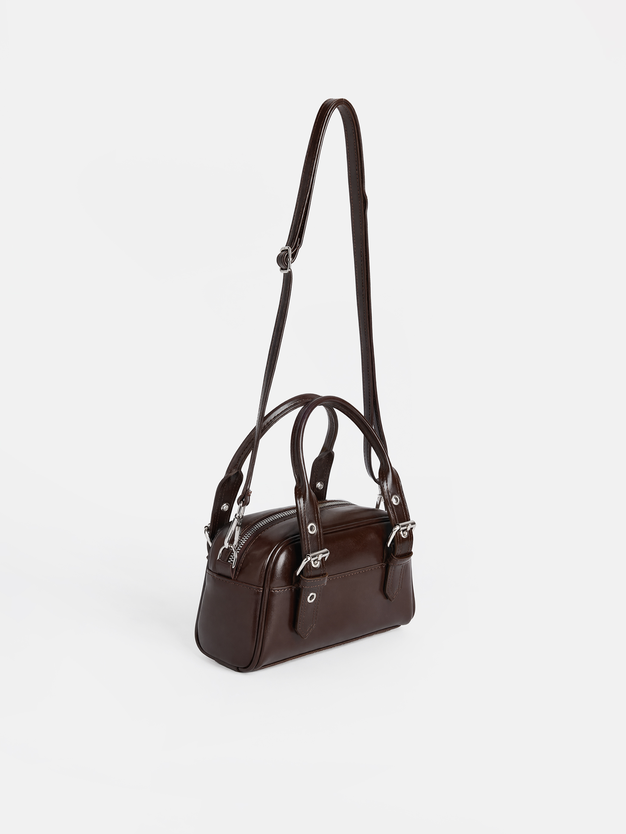LCW ACCESSORIES Deri Görünümlü Kadın Omuz Çantası görsel 3
