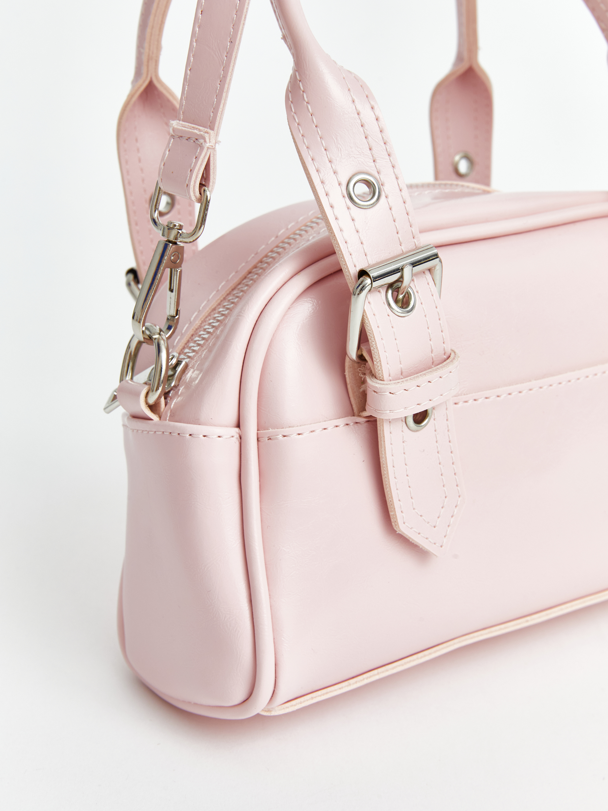 LCW ACCESSORIES Deri Görünümlü Kadın Omuz Çantası görsel 4
