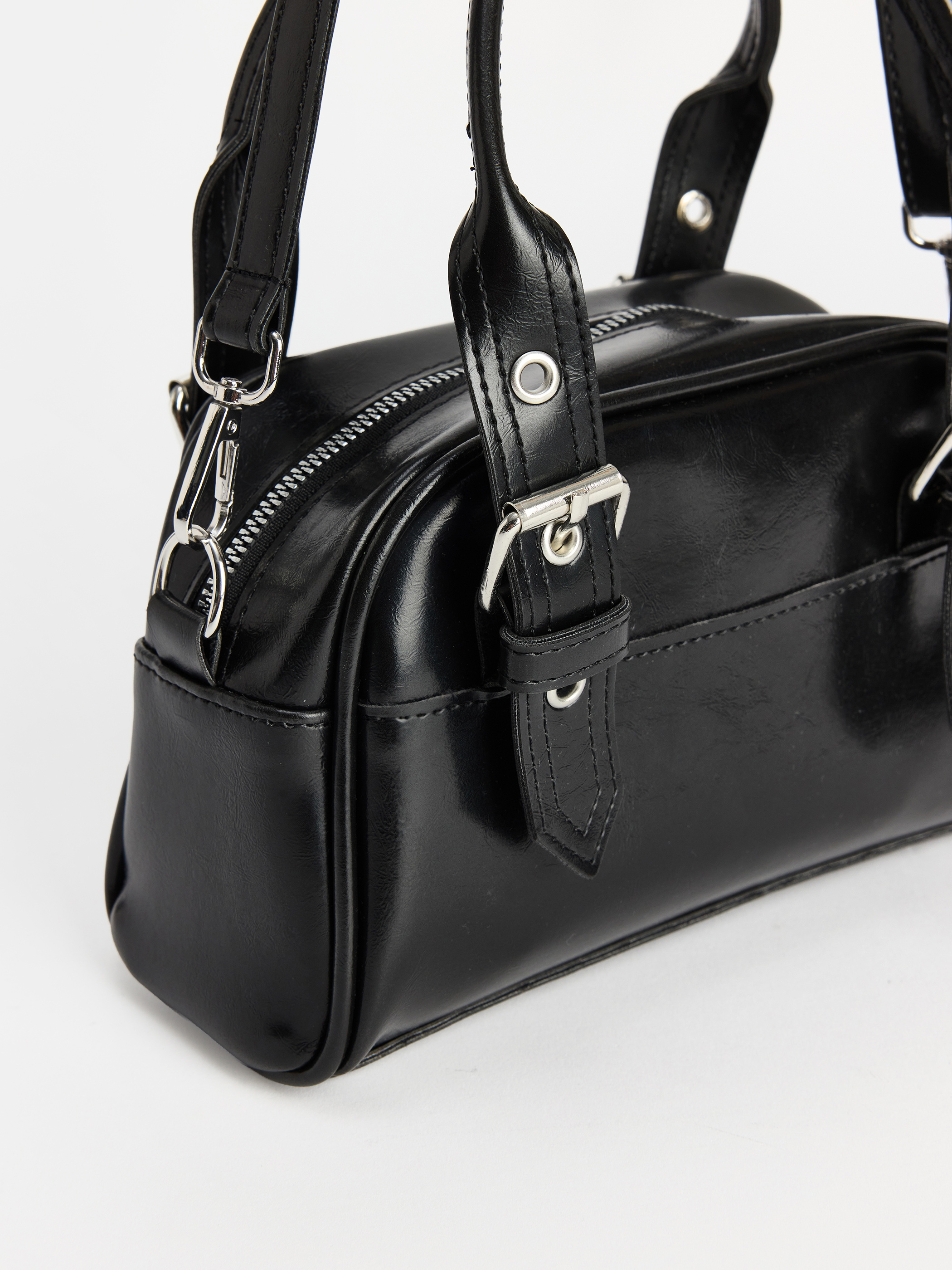 LCW ACCESSORIES Deri Görünümlü Kadın Omuz Çantası görsel 4