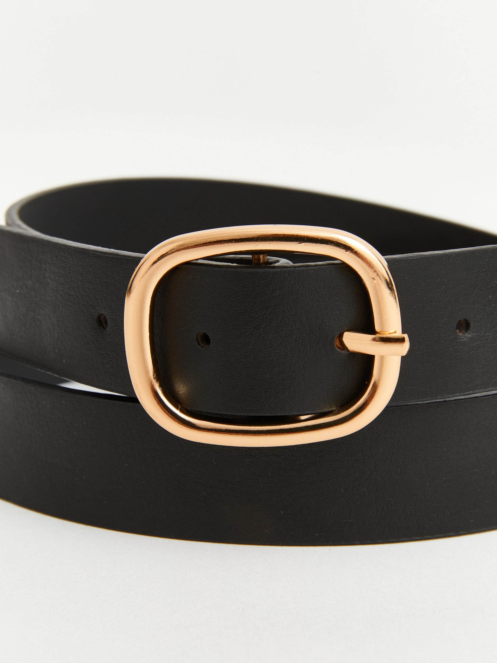 LCW ACCESSORIES Suni Deri Metal Tokalı Kadın Kemer görsel 2