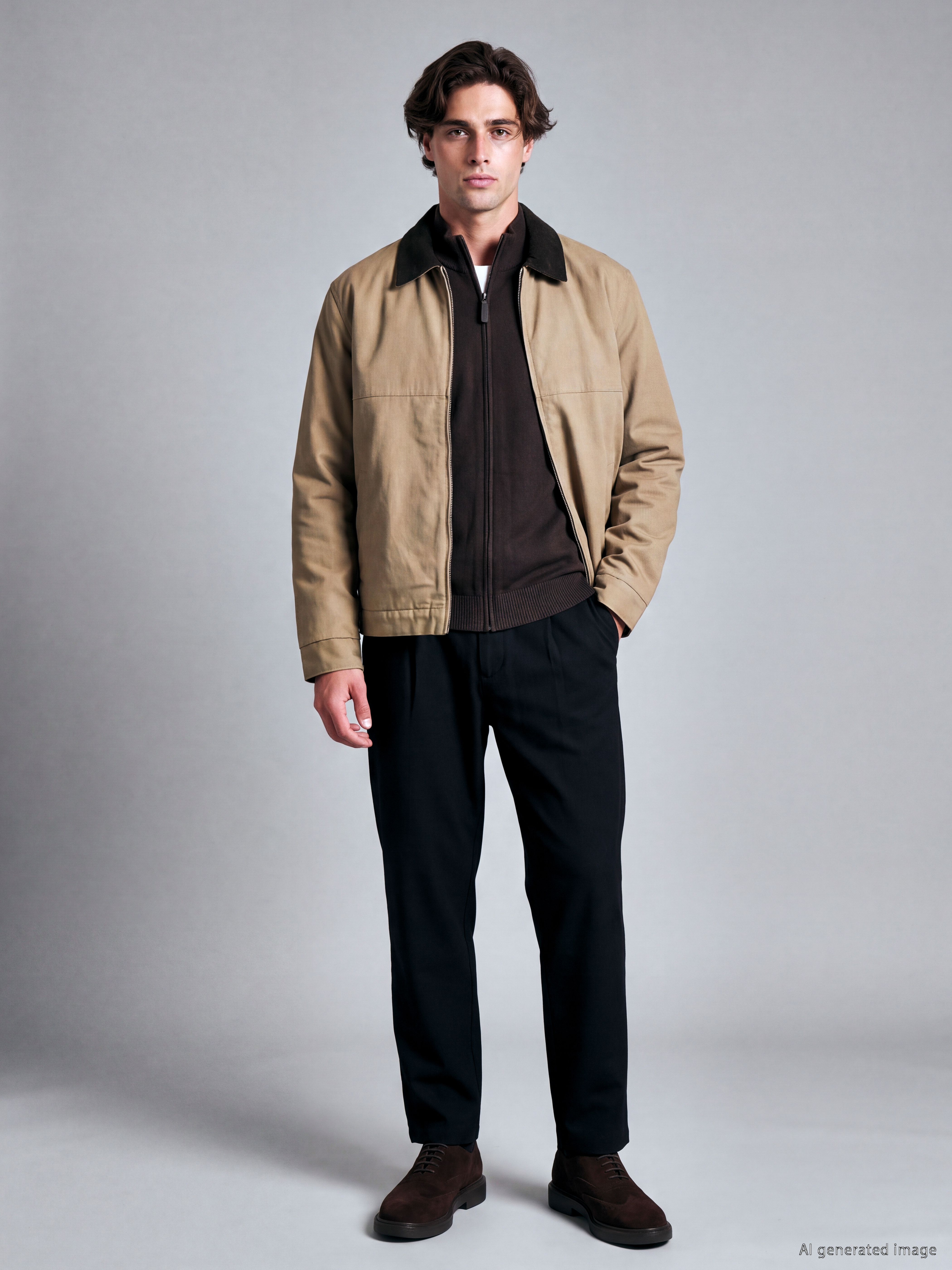 LCW Vision Regular Fit Erkek Pileli Pantolon