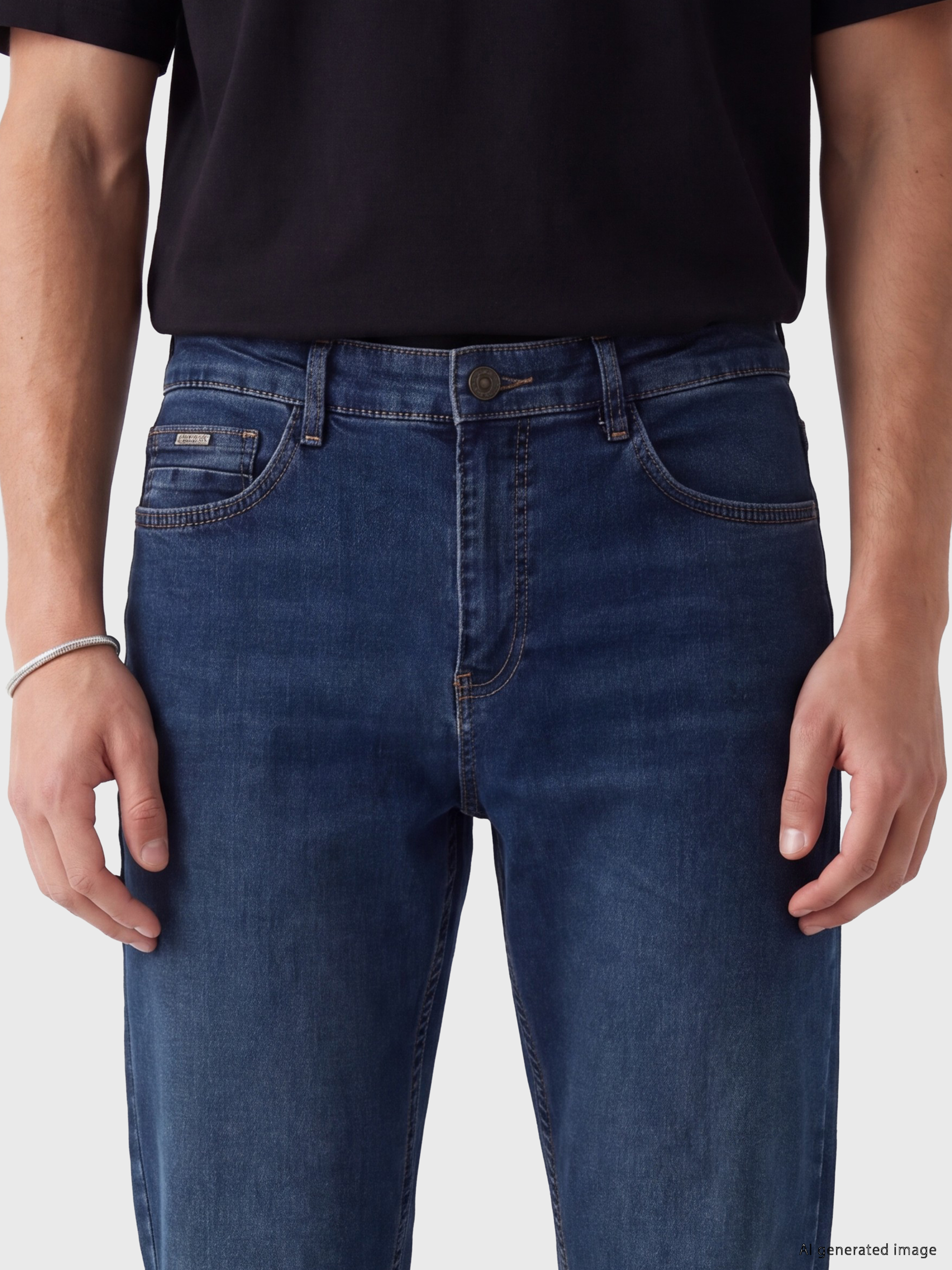 LCW Jeans 779 Regular Fit Erkek Jean Pantolon görsel 3